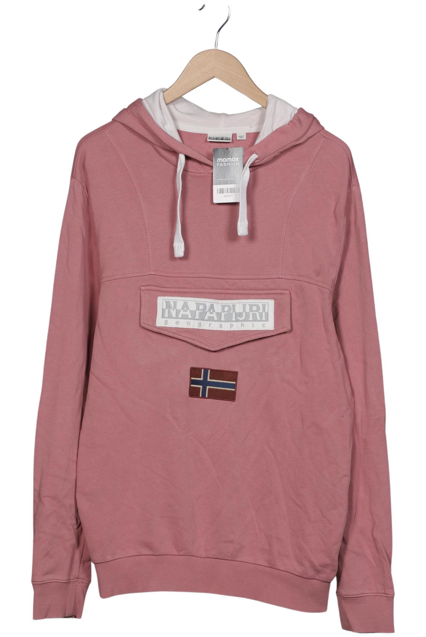 

Napapijri Herren Kapuzenpullover, pink, Gr. 48