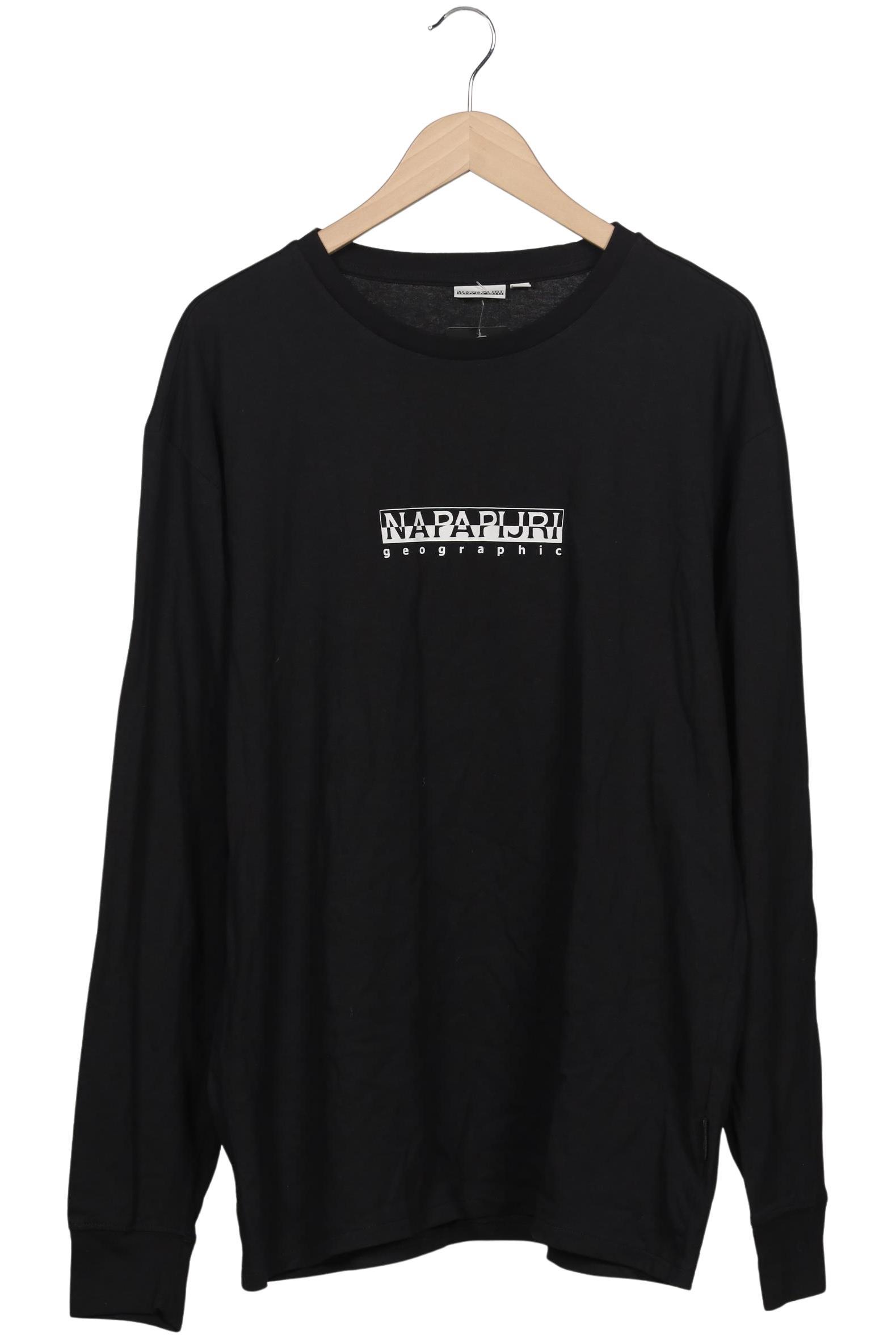 

Napapijri Herren Langarmshirt, schwarz, Gr. 54