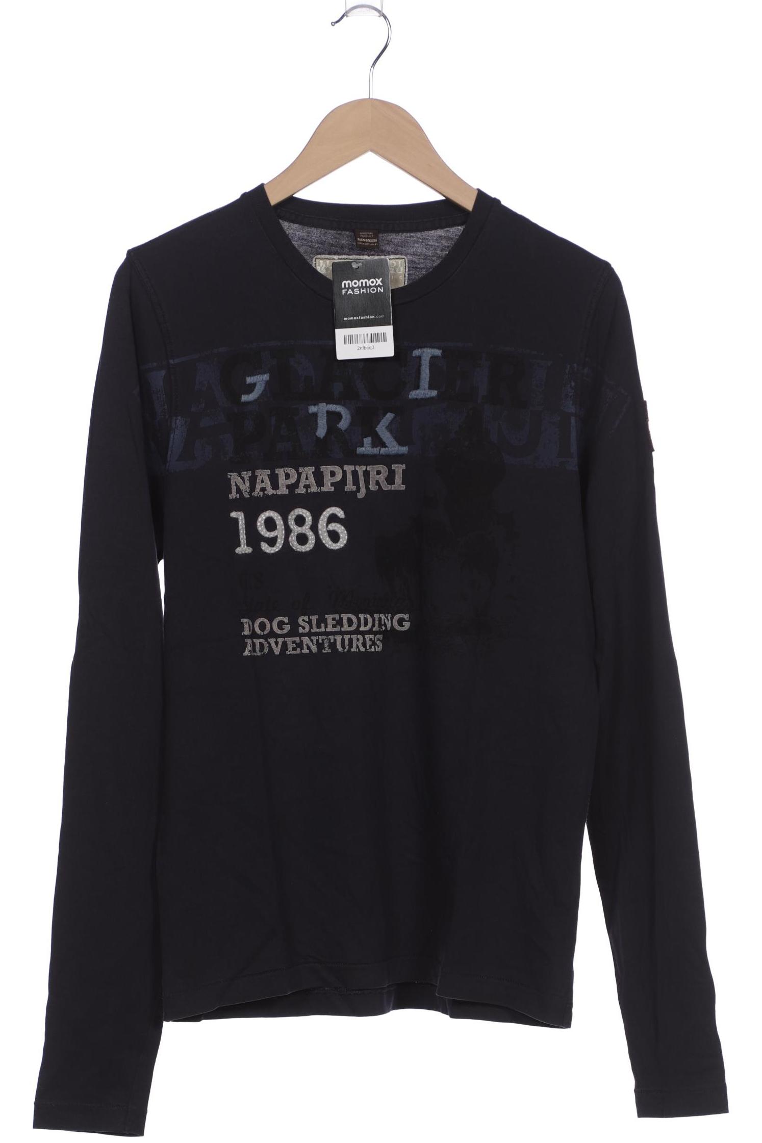 

Napapijri Herren Langarmshirt, marineblau, Gr. 46