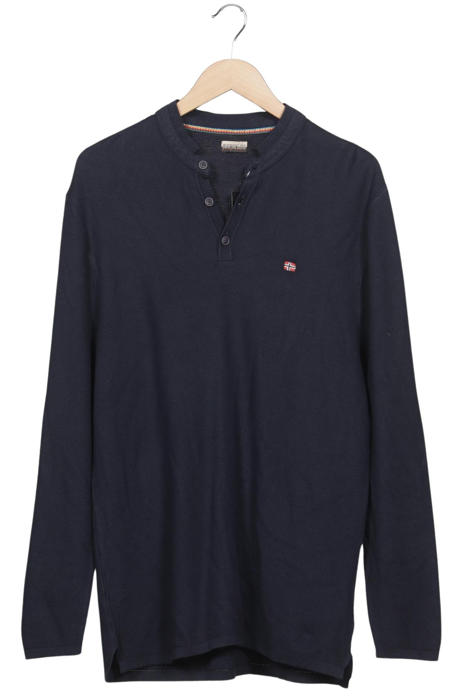 

Napapijri Herren Langarmshirt, marineblau, Gr. 54