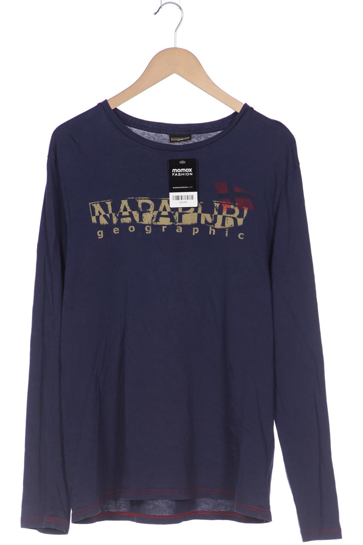 

Napapijri Herren Langarmshirt, marineblau, Gr. 54