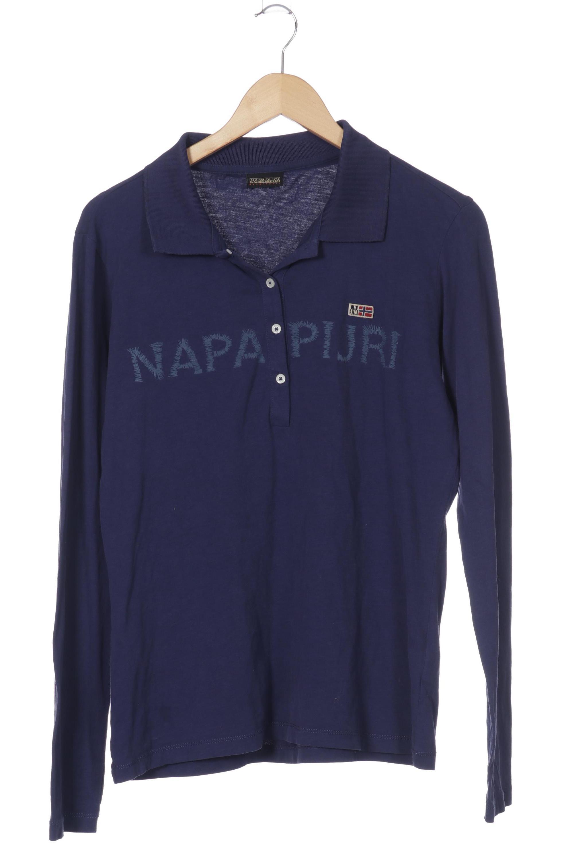 

Napapijri Herren Langarmshirt, blau, Gr.