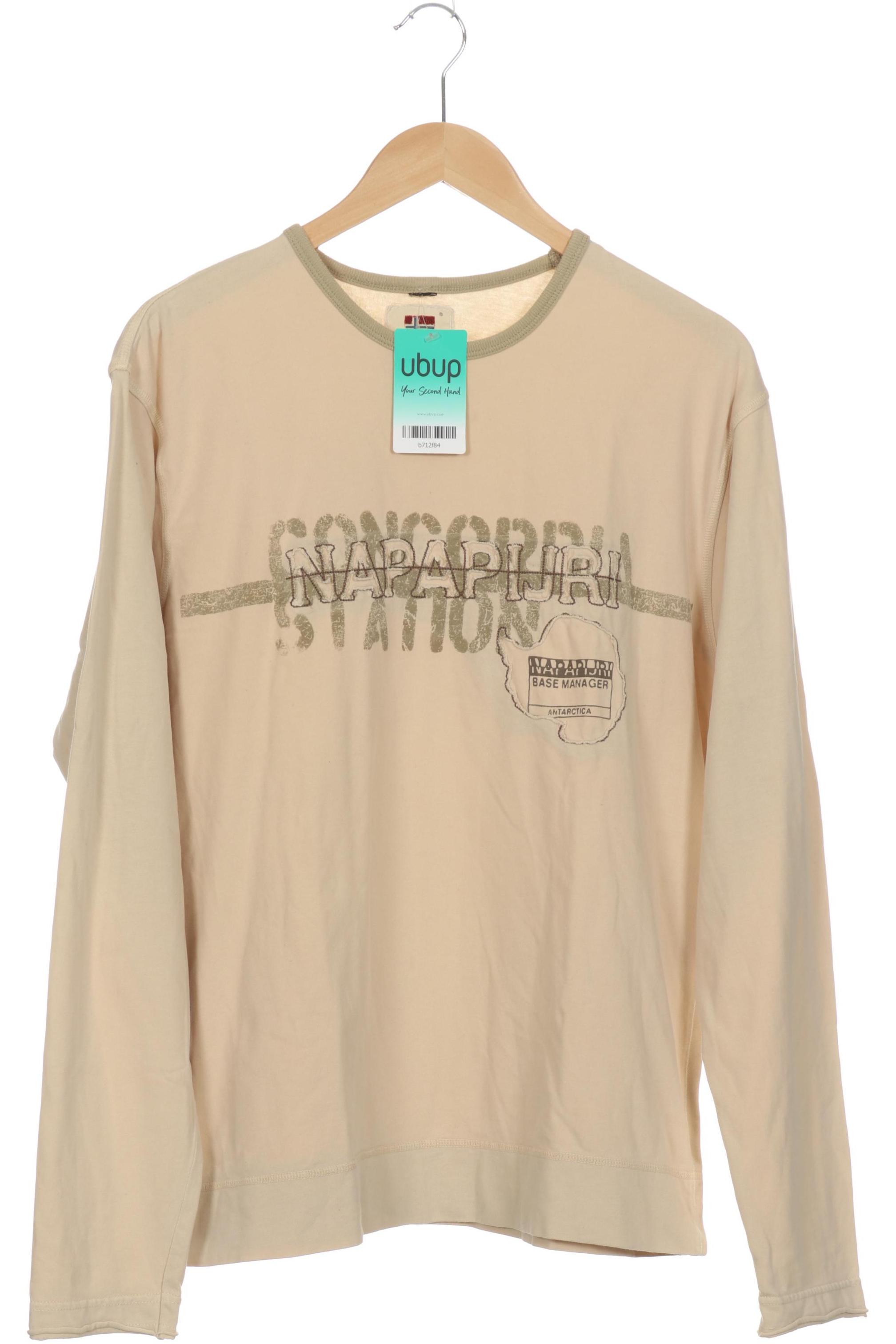 

Napapijri Herren Langarmshirt, beige, Gr. 58