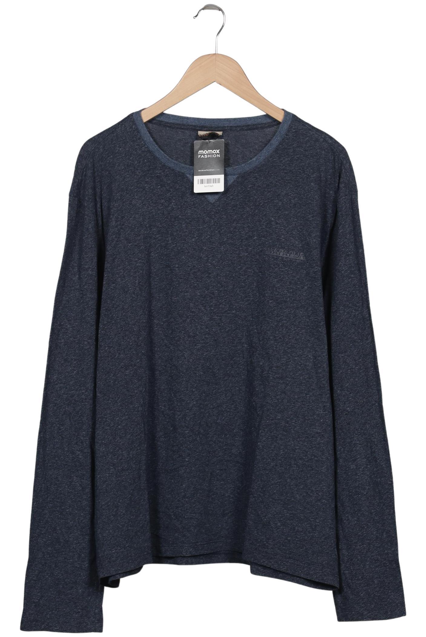 

Napapijri Herren Langarmshirt, marineblau, Gr. 58