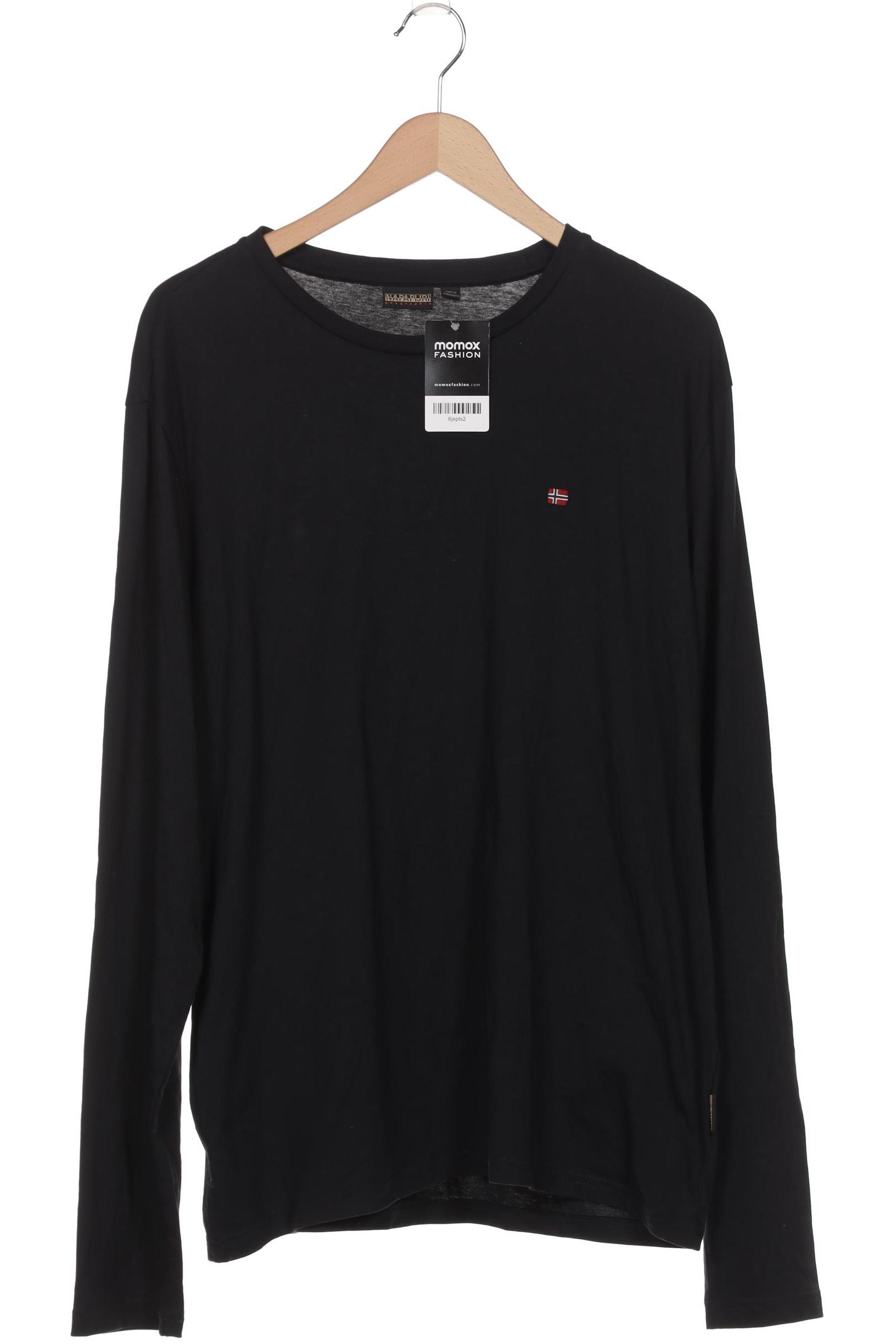 

Napapijri Herren Langarmshirt, schwarz, Gr. 54
