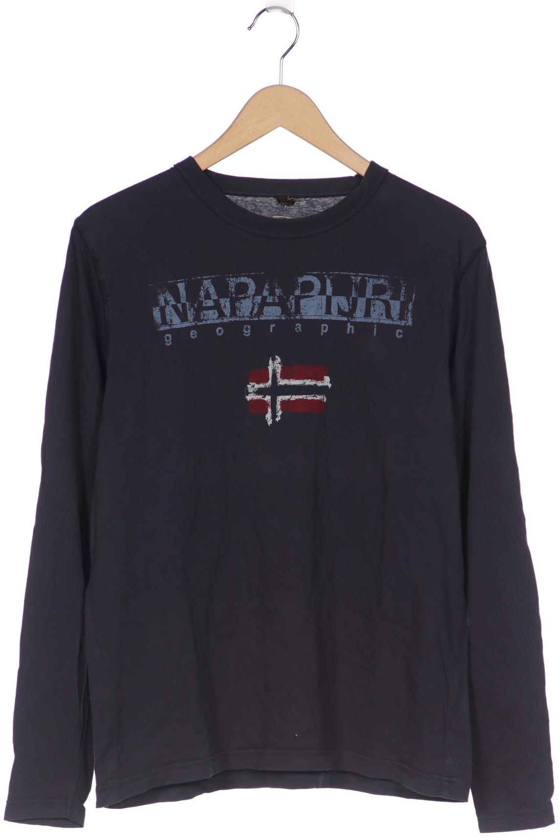 

Napapijri Herren Langarmshirt, marineblau