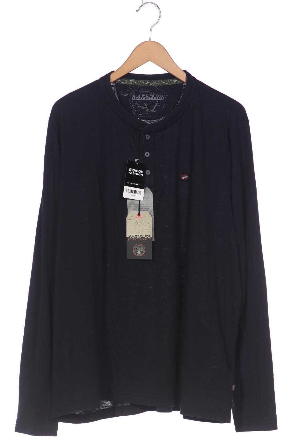 

Napapijri Herren Langarmshirt, marineblau, Gr. 58