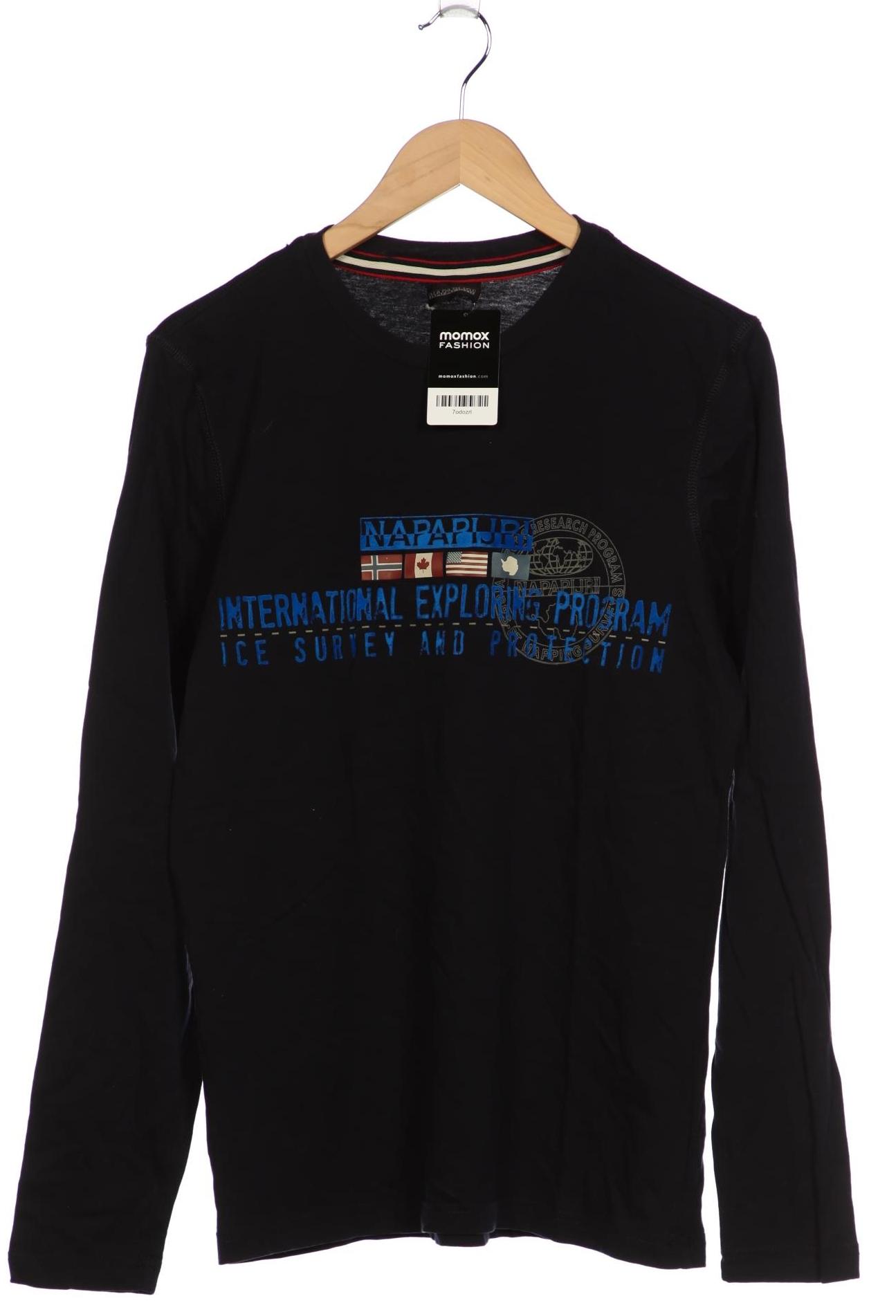 

Napapijri Herren Langarmshirt, marineblau, Gr. 48