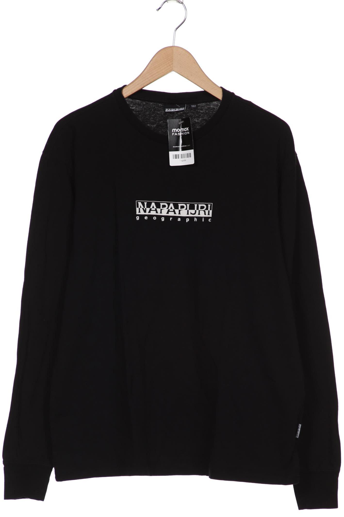 

Napapijri Herren Langarmshirt, schwarz