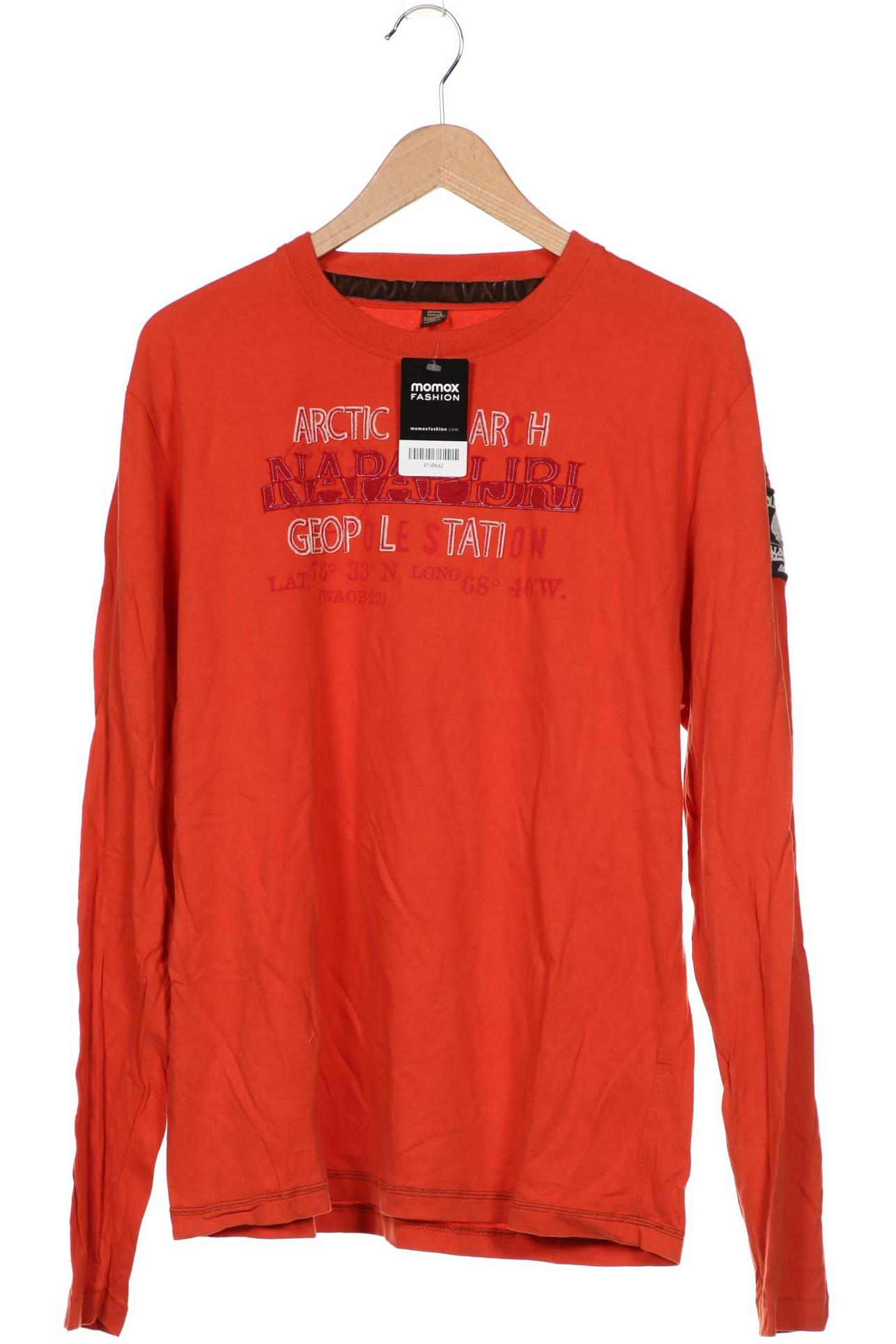 

Napapijri Herren Langarmshirt, orange