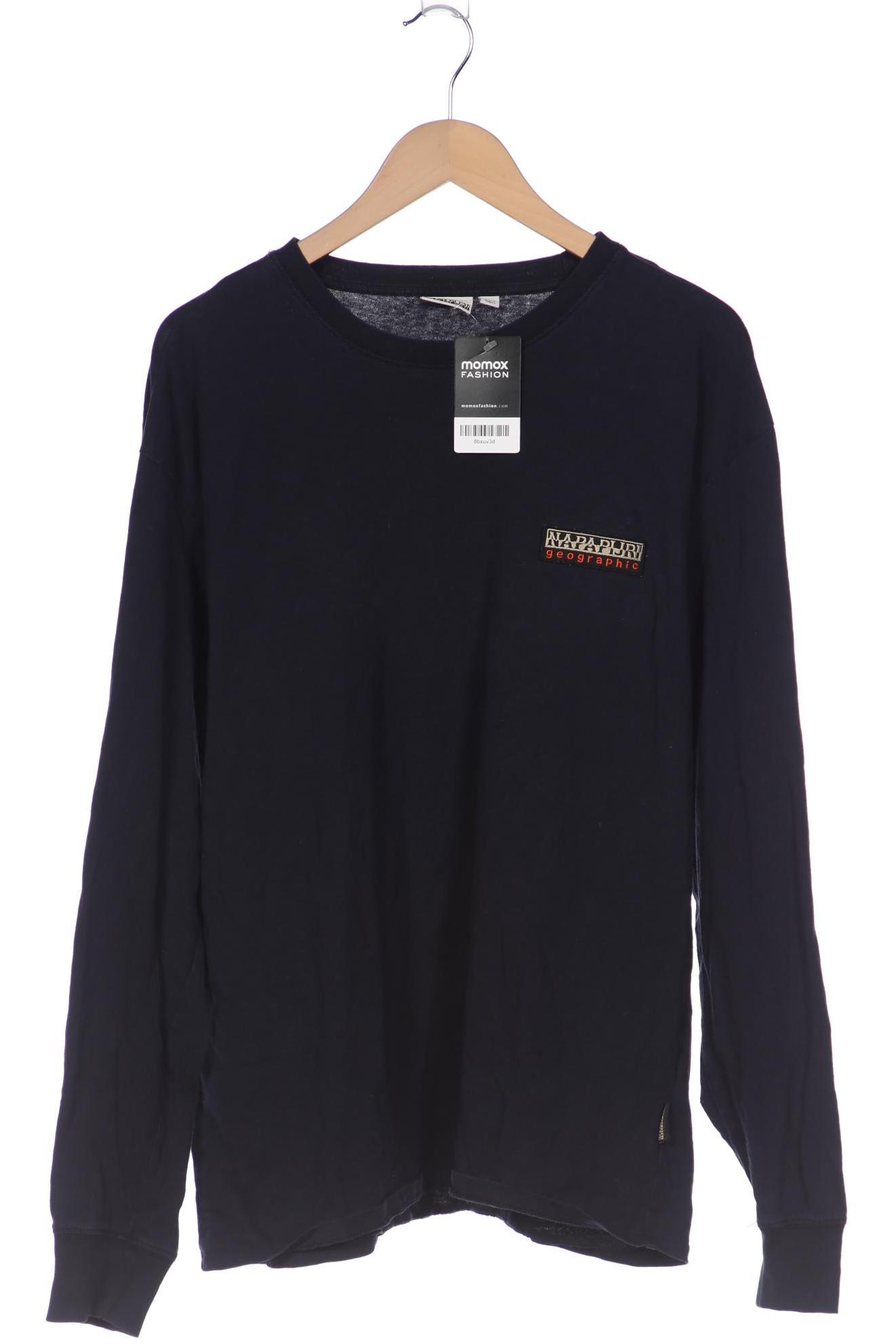 

Napapijri Herren Langarmshirt, marineblau, Gr. 52