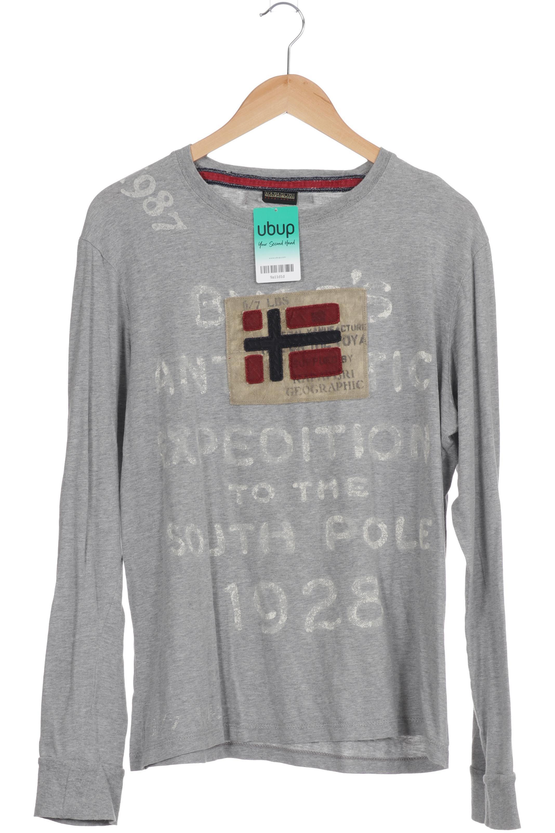 

Napapijri Herren Langarmshirt, grau, Gr.