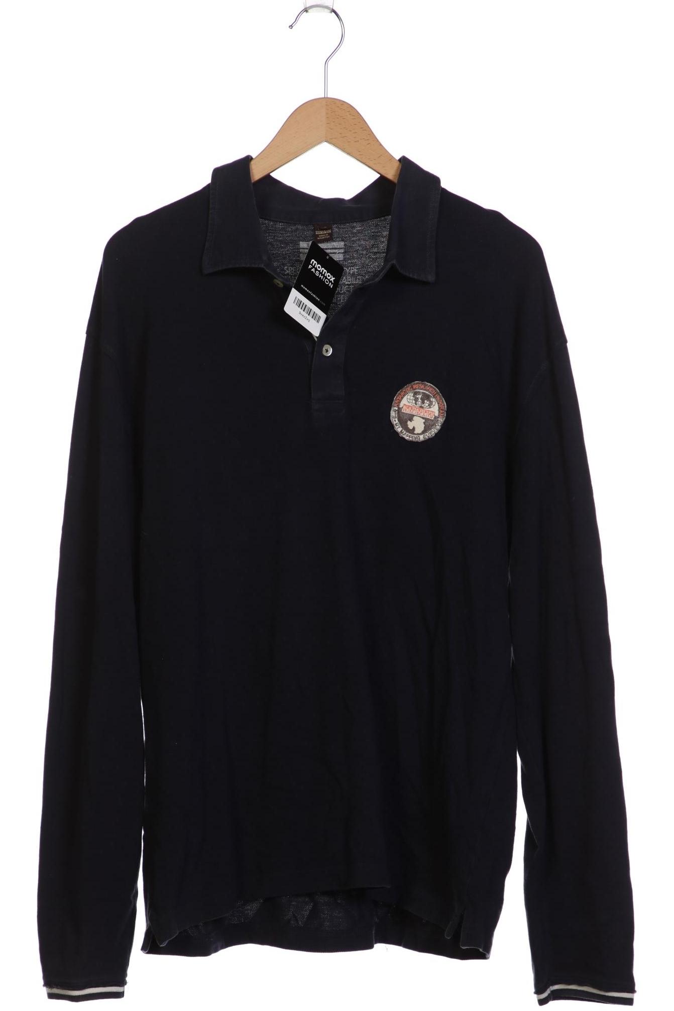 

Napapijri Herren Langarmshirt, marineblau, Gr. 56