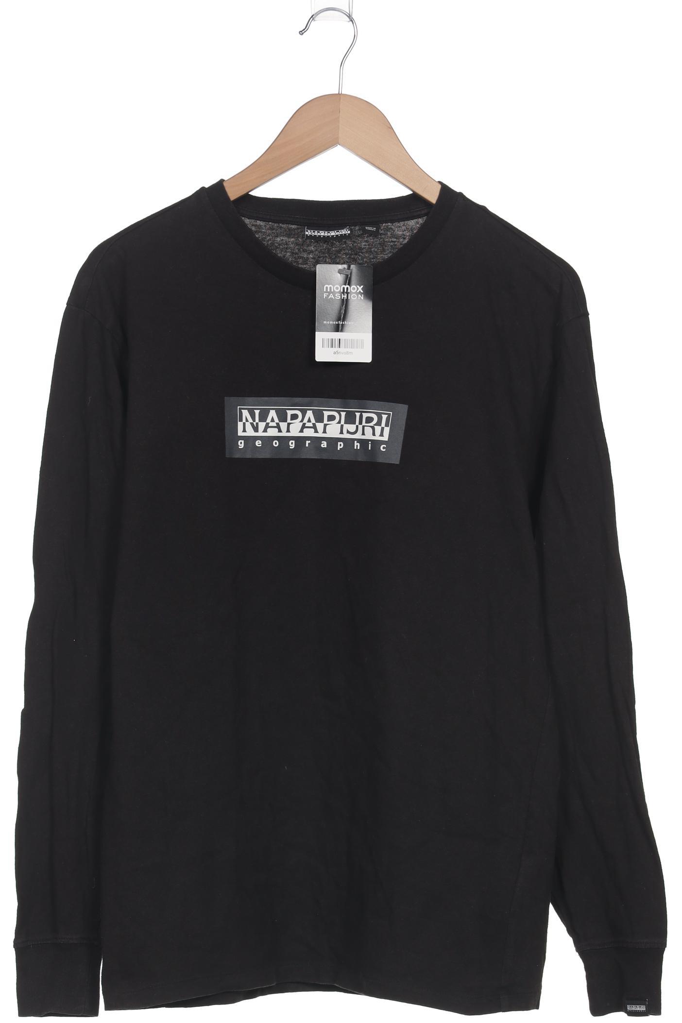 

Napapijri Herren Langarmshirt, schwarz, Gr. 44