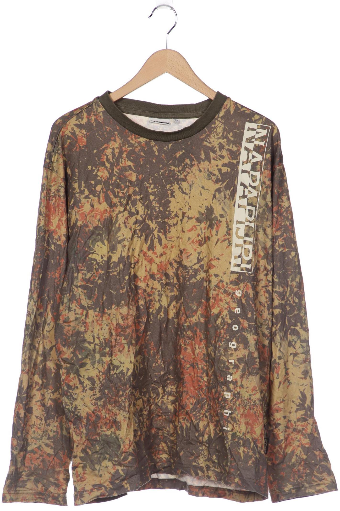 

Napapijri Herren Langarmshirt, grün, Gr. 54
