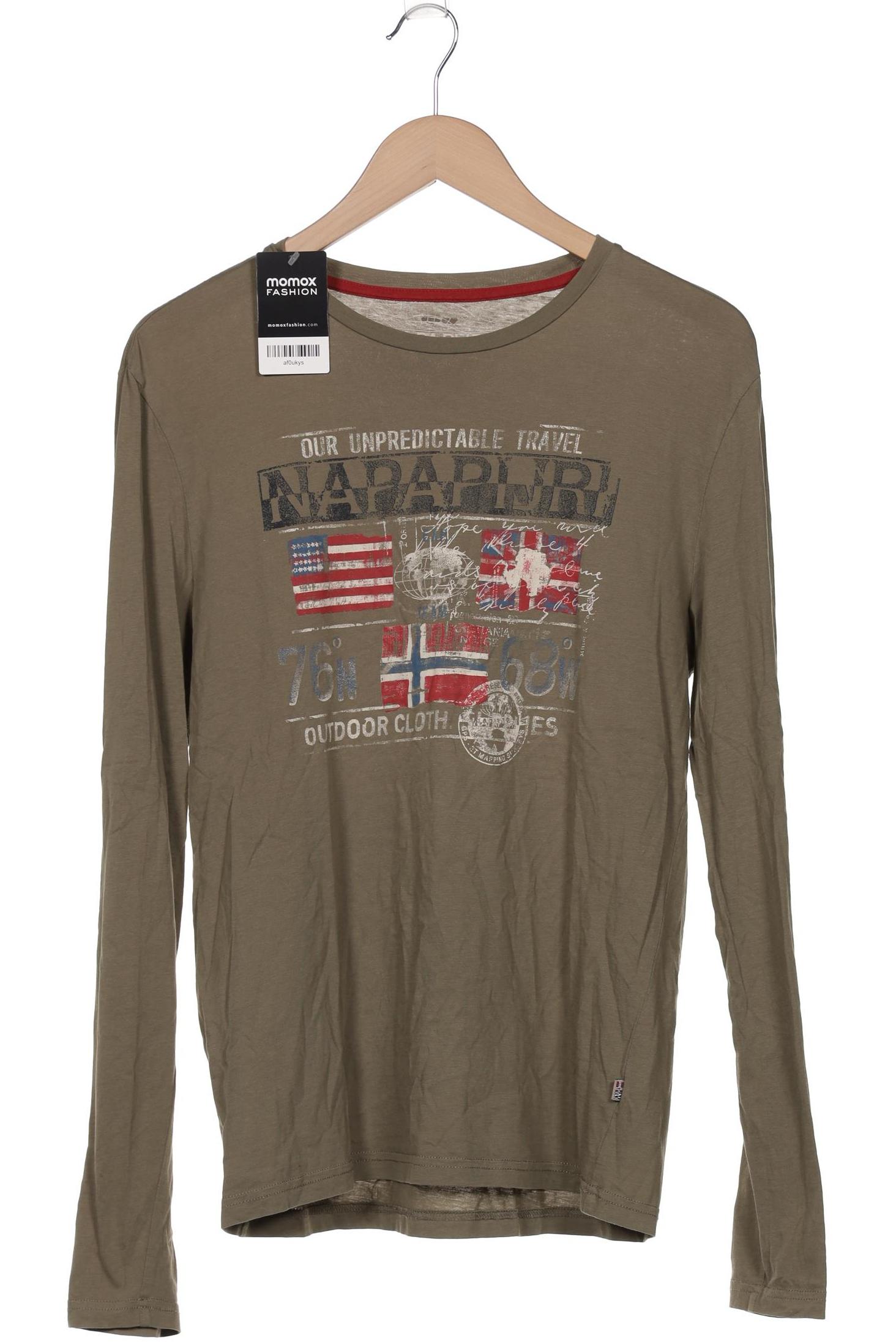 

Napapijri Herren Langarmshirt, grün
