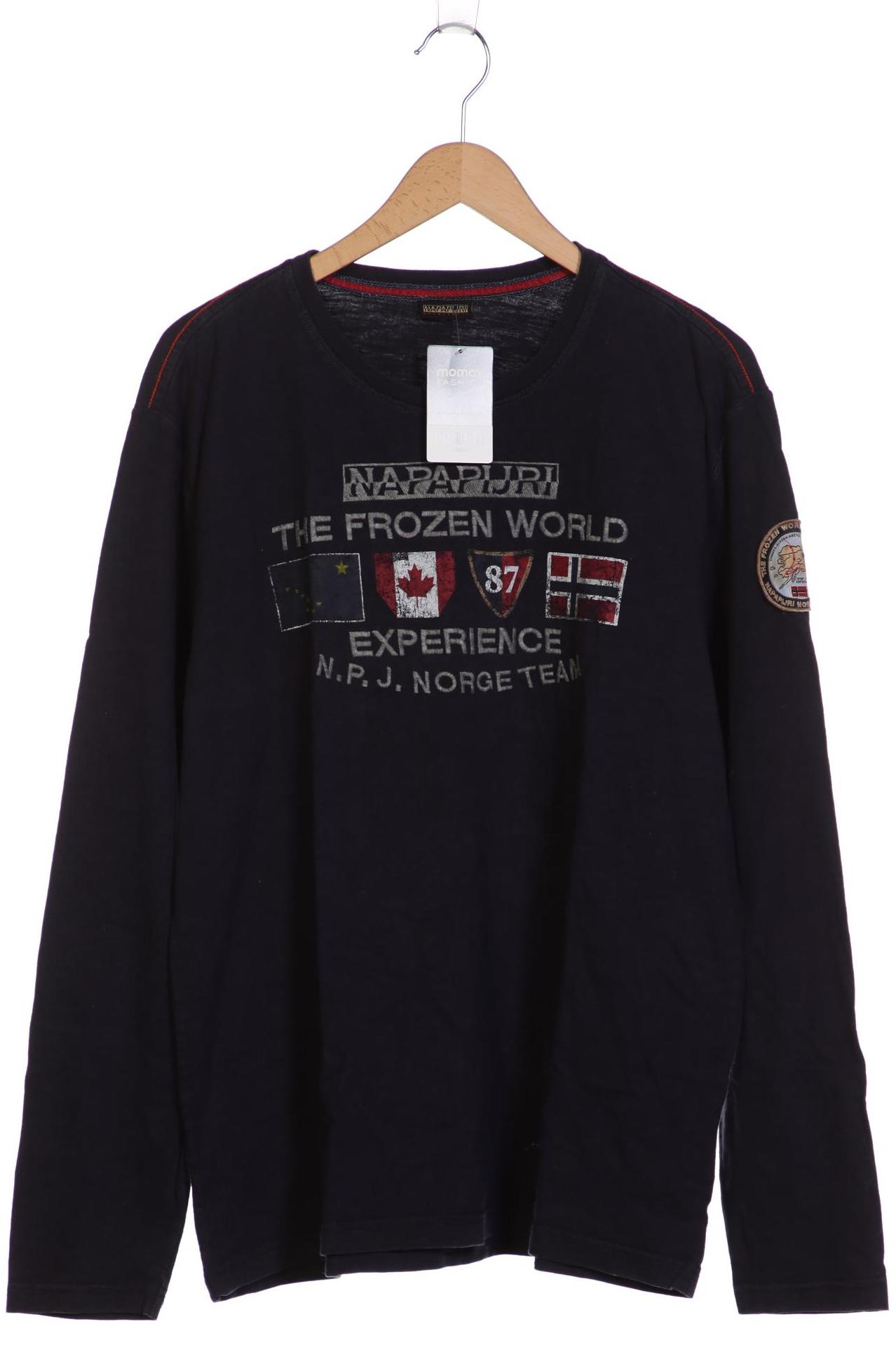 

Napapijri Herren Langarmshirt, marineblau, Gr. 56