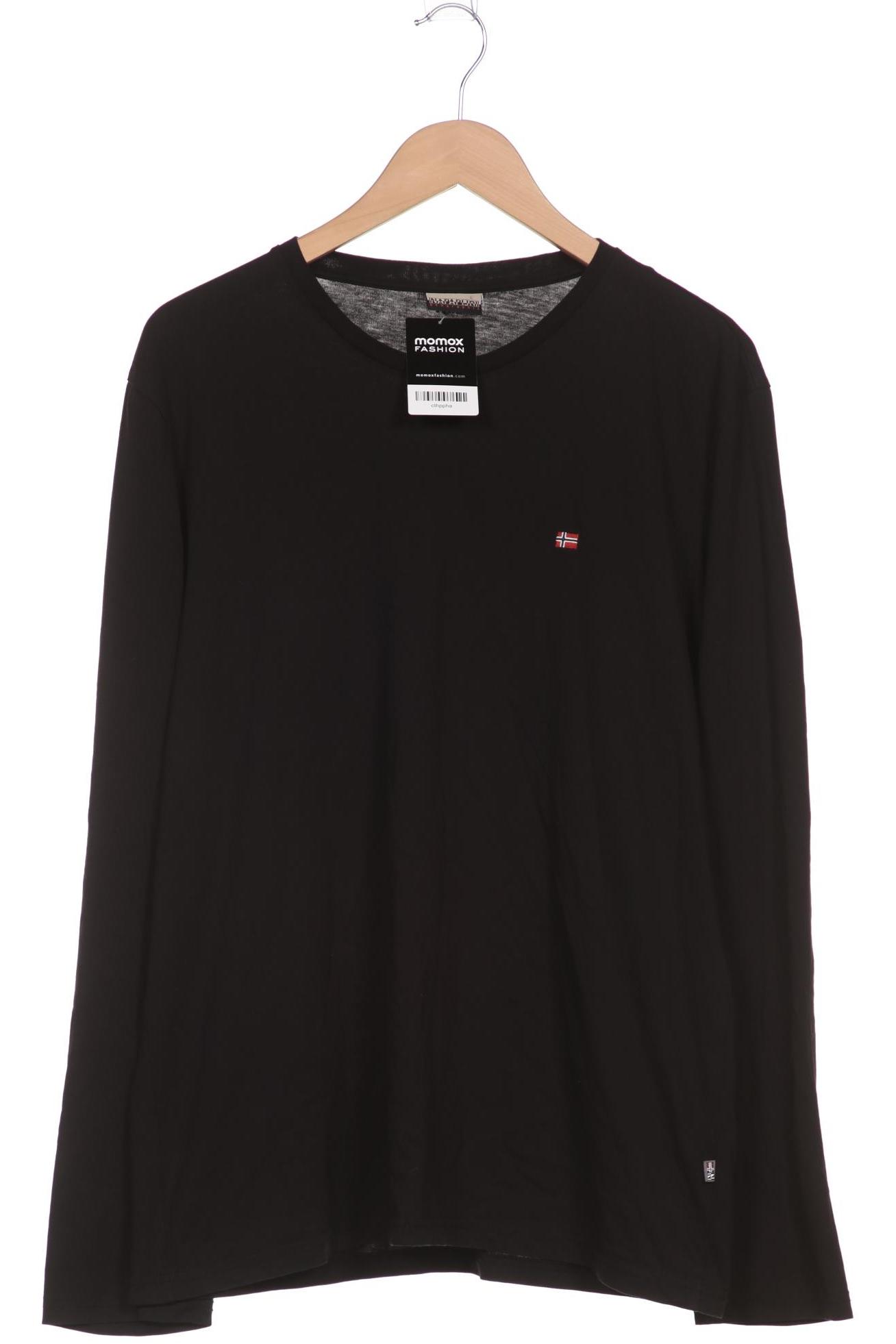 

Napapijri Herren Langarmshirt, schwarz, Gr. 56
