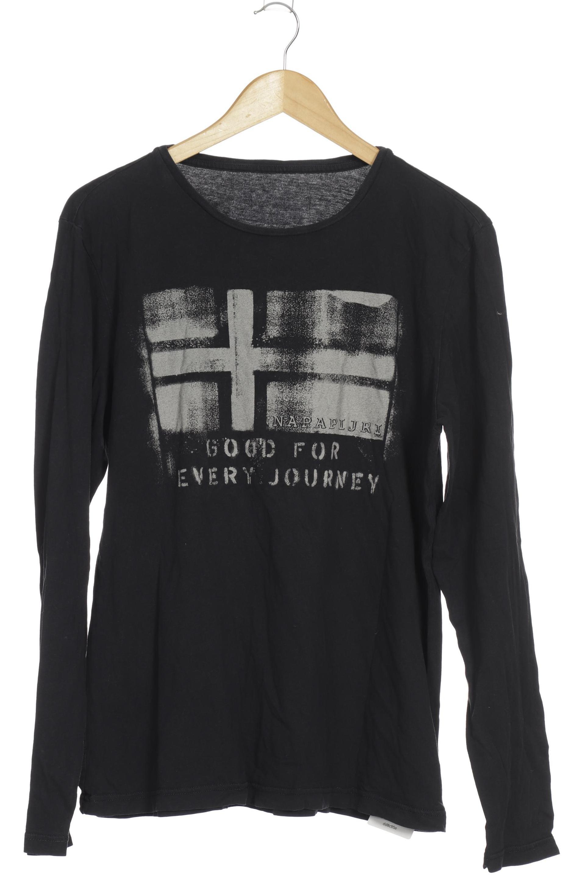 

Napapijri Herren Langarmshirt, blau, Gr.