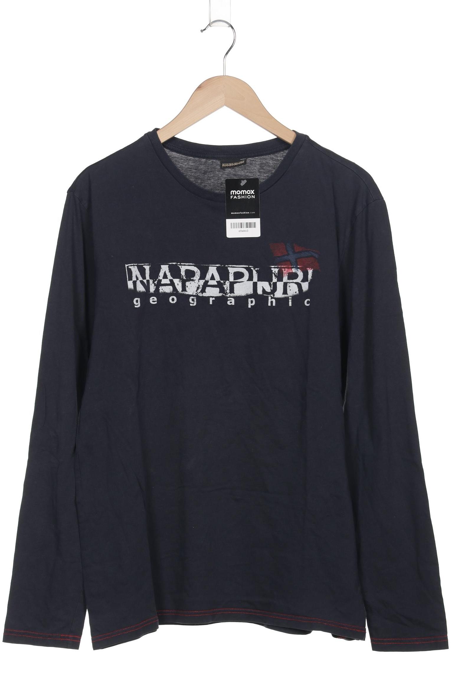 

Napapijri Herren Langarmshirt, marineblau, Gr. 54