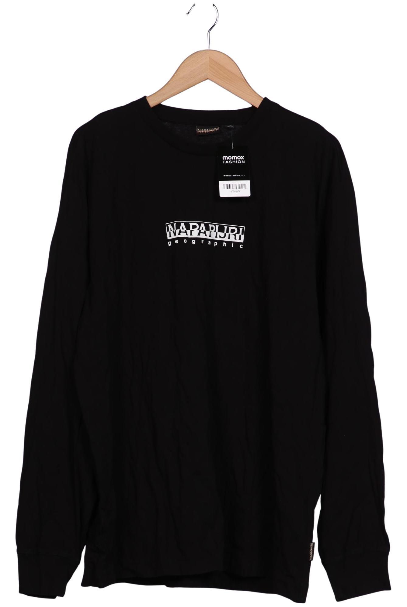 

Napapijri Herren Langarmshirt, schwarz, Gr. 56