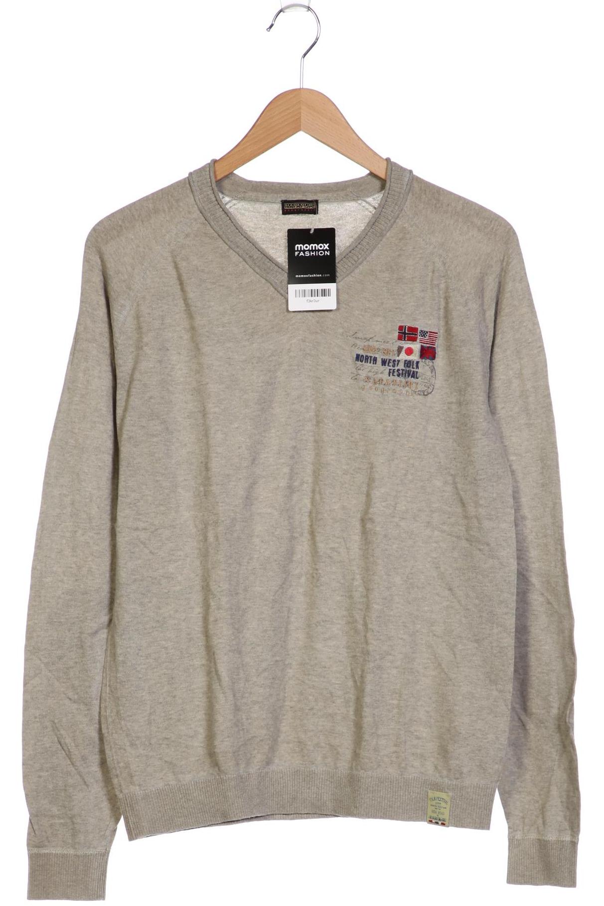 

Napapijri Herren Langarmshirt, braun, Gr. 48