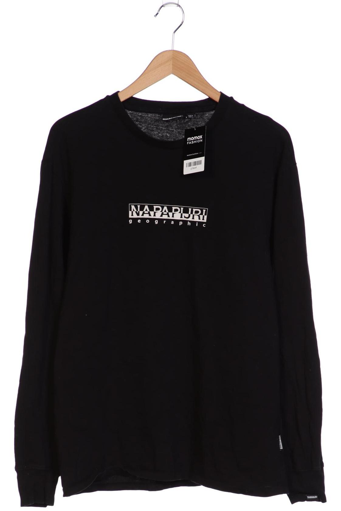 

Napapijri Herren Langarmshirt, schwarz, Gr. 46