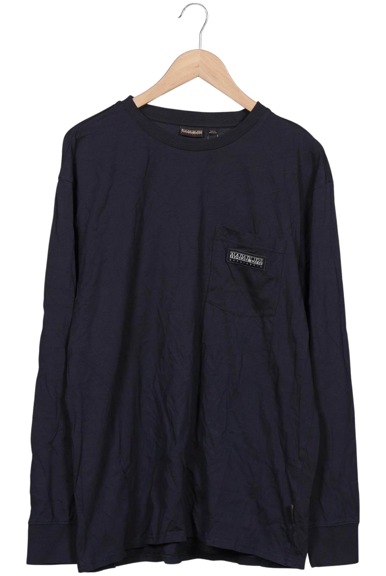 

Napapijri Herren Langarmshirt, marineblau, Gr. 54