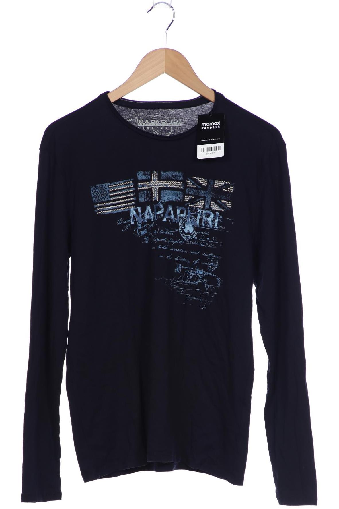 

Napapijri Herren Langarmshirt, marineblau, Gr. 48