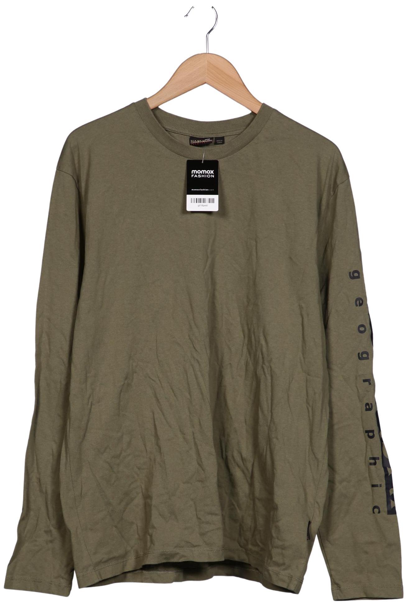 

Napapijri Herren Langarmshirt, grün, Gr. 56