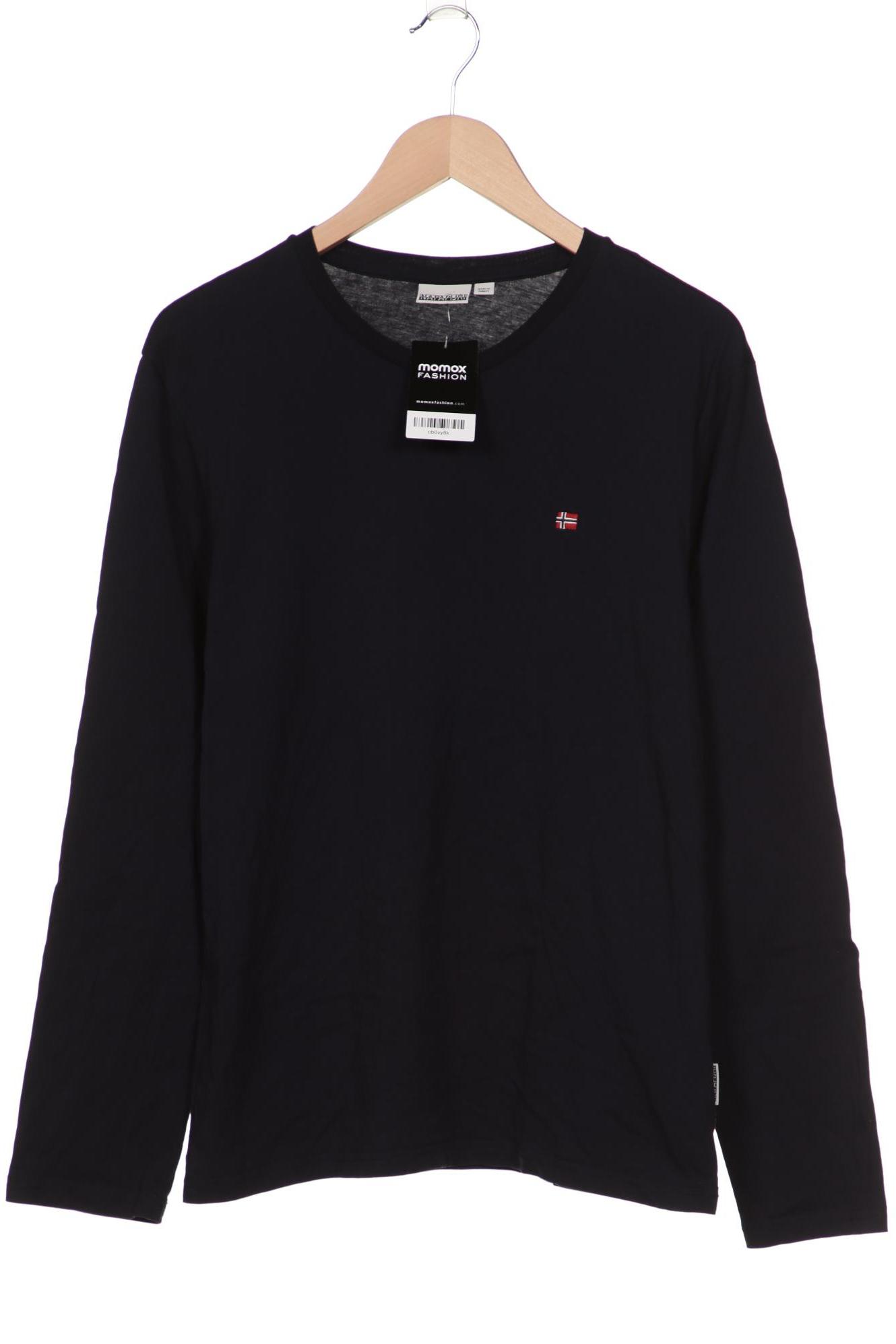 

Napapijri Herren Langarmshirt, marineblau, Gr. 54
