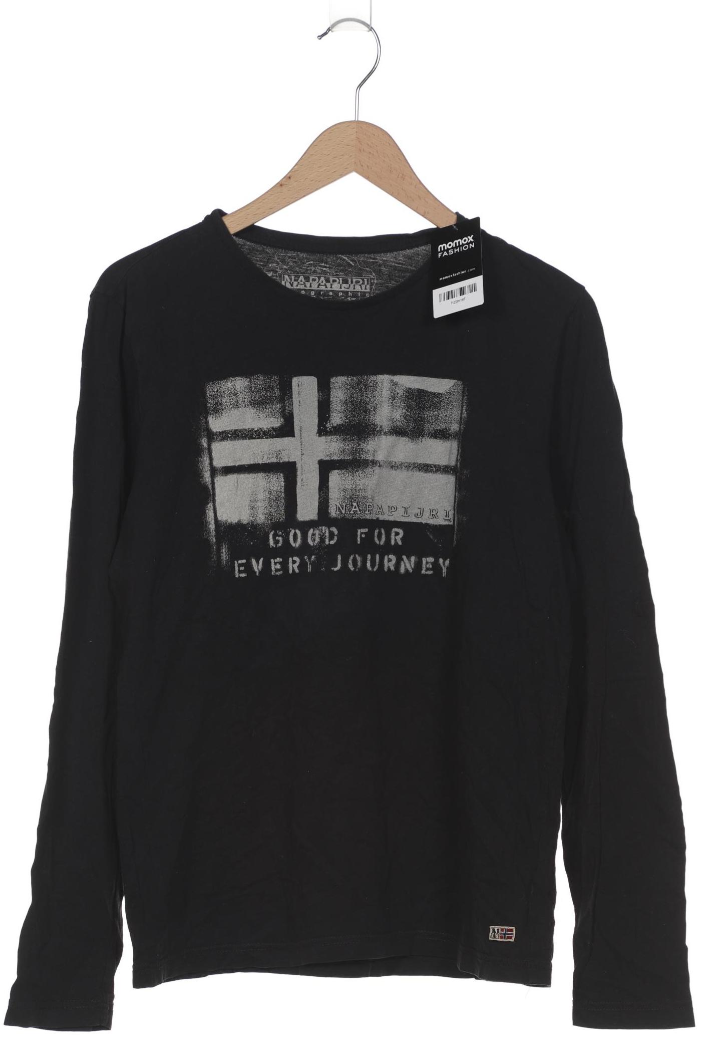 

Napapijri Herren Langarmshirt, schwarz, Gr. 48