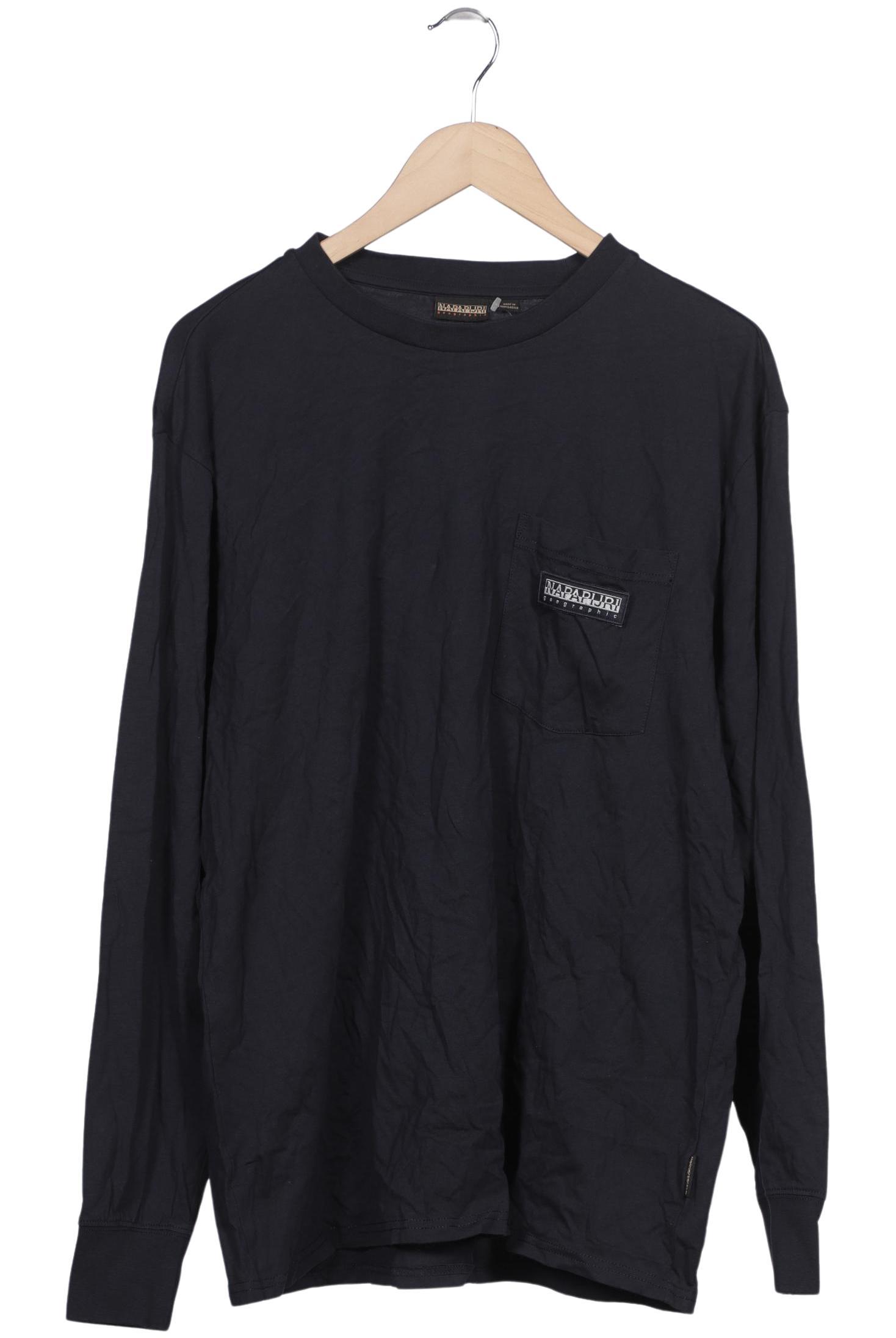 

Napapijri Herren Langarmshirt, marineblau, Gr. 54