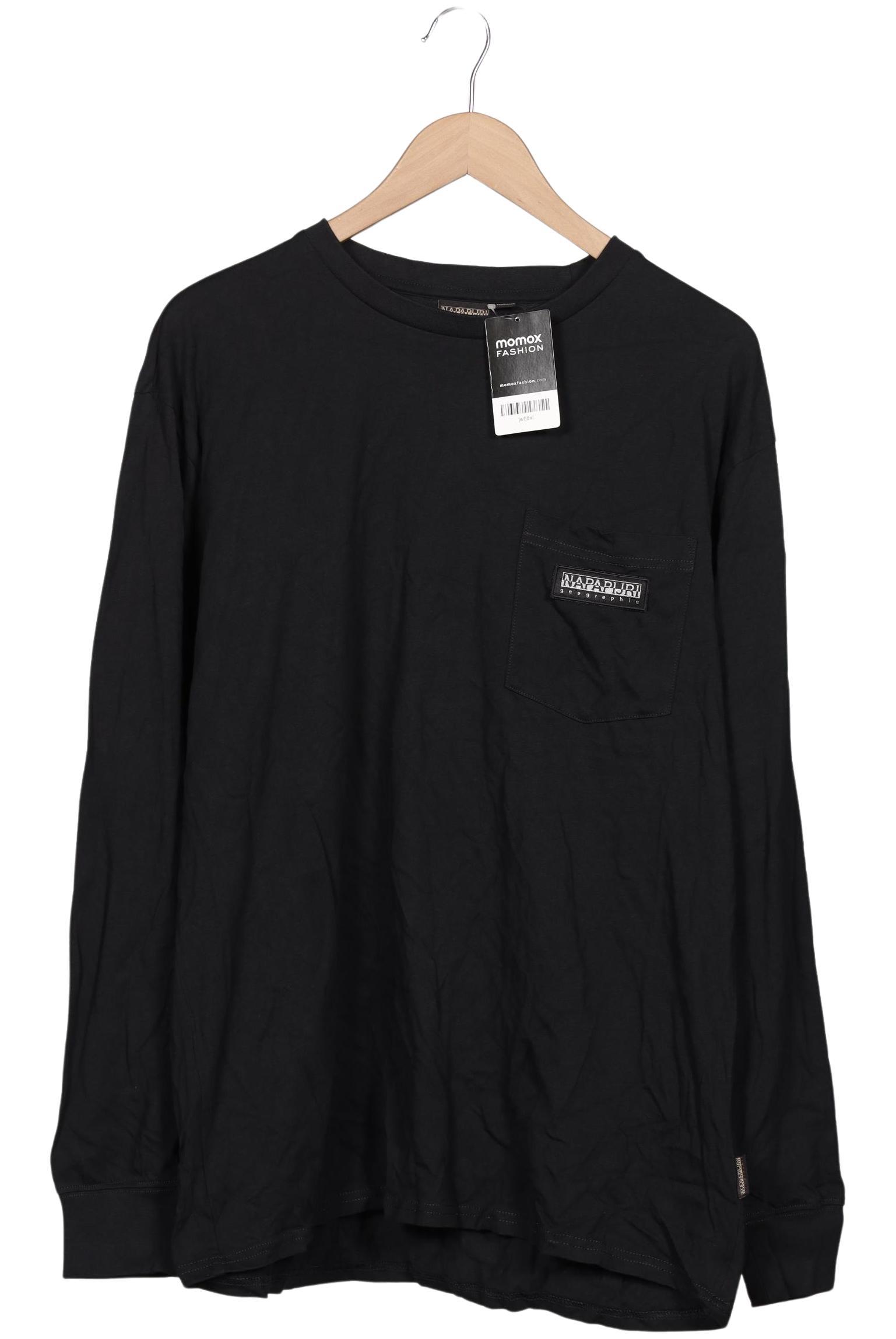 

Napapijri Herren Langarmshirt, schwarz, Gr. 54
