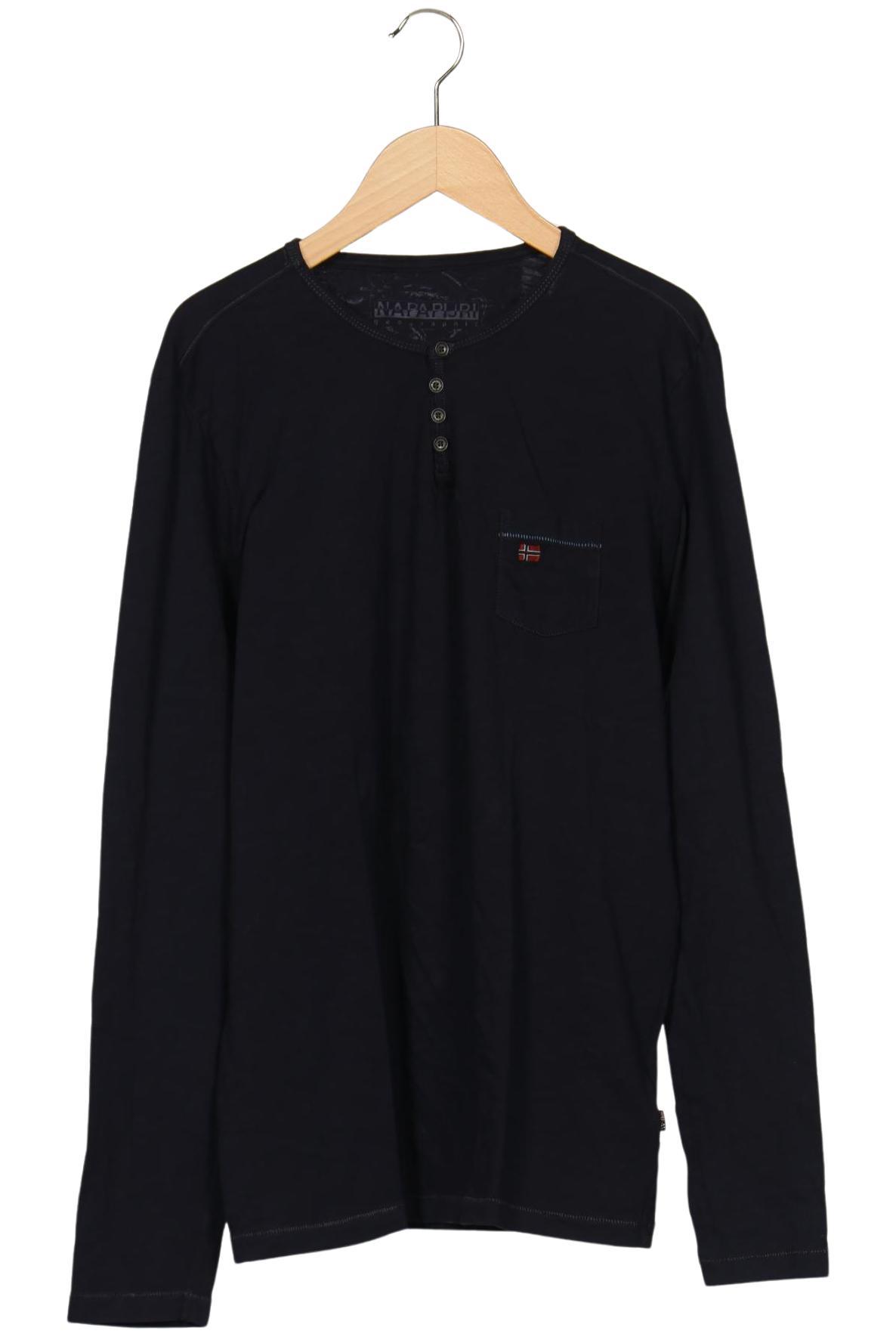 

Napapijri Herren Langarmshirt, marineblau, Gr. 48