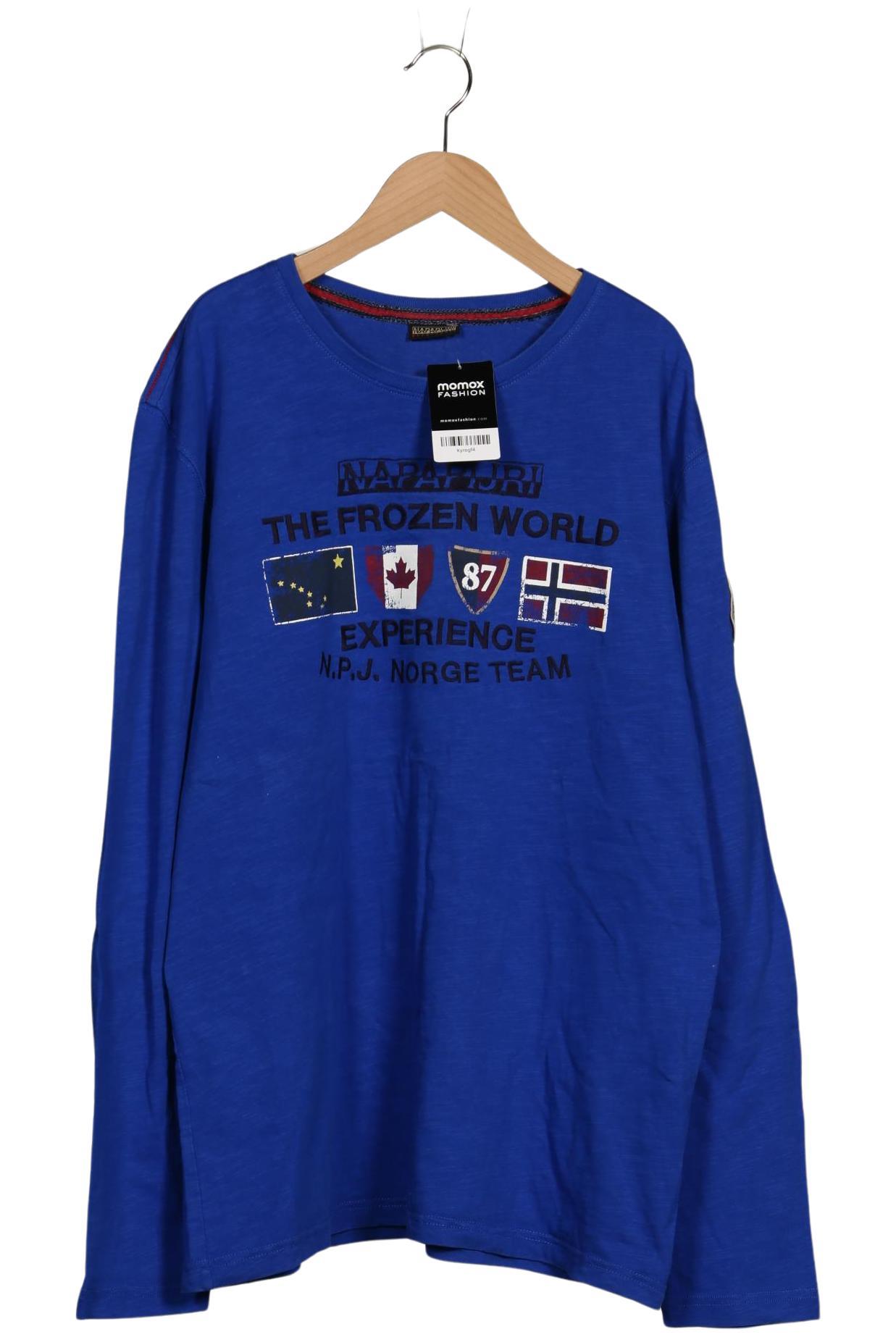 

Napapijri Herren Langarmshirt, marineblau, Gr. 56