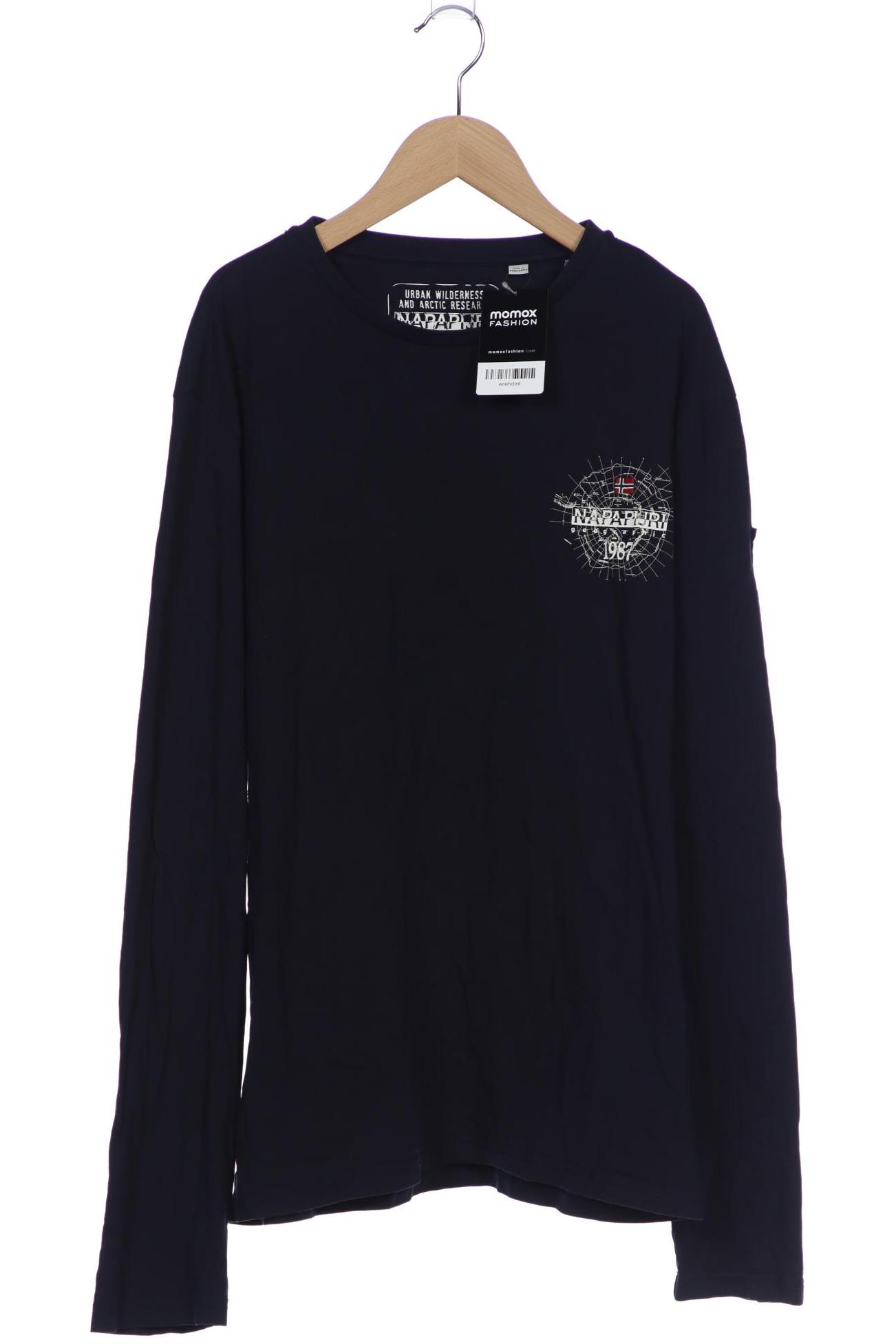 

Napapijri Herren Langarmshirt, marineblau, Gr. 54