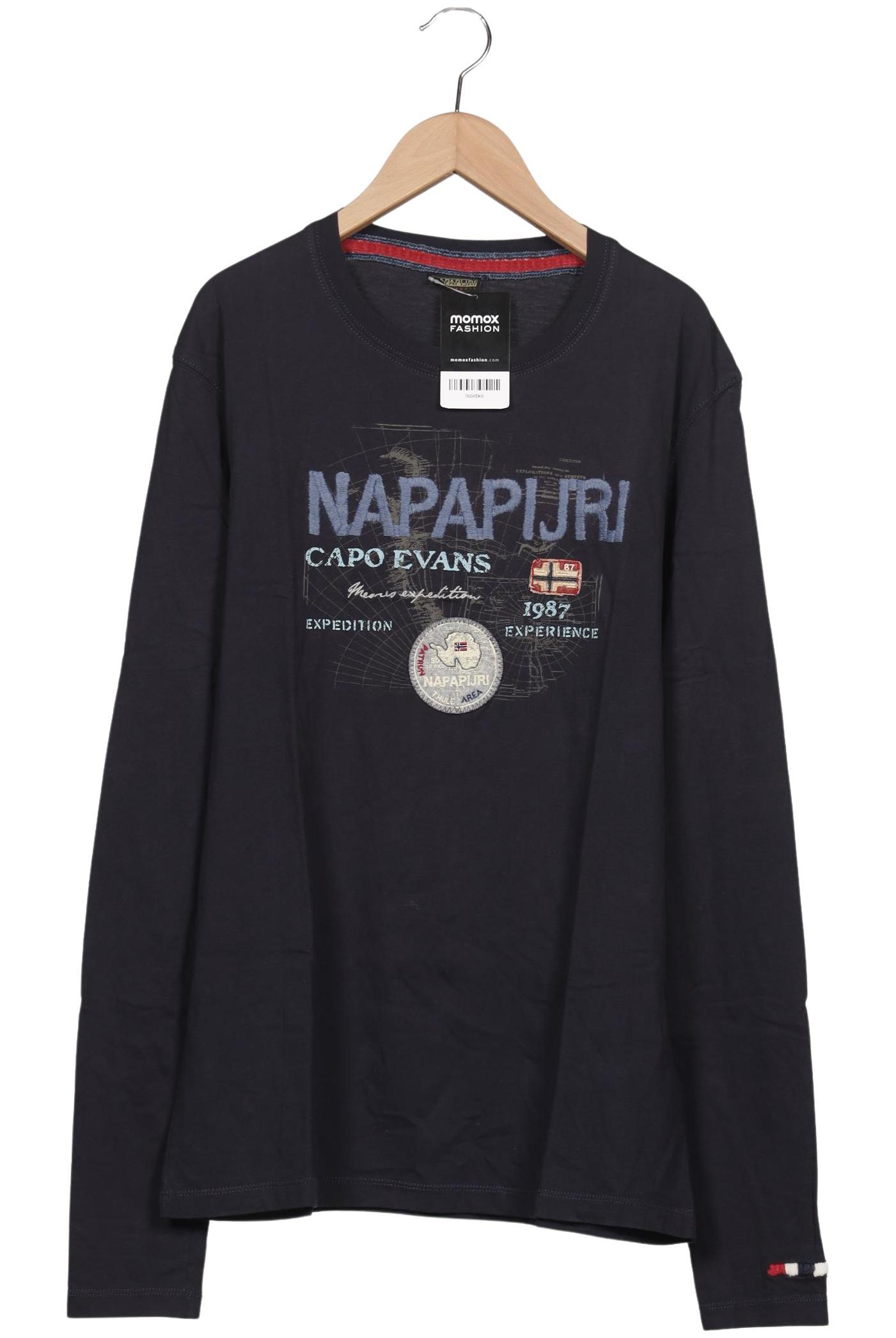 

Napapijri Herren Langarmshirt, marineblau, Gr. 52