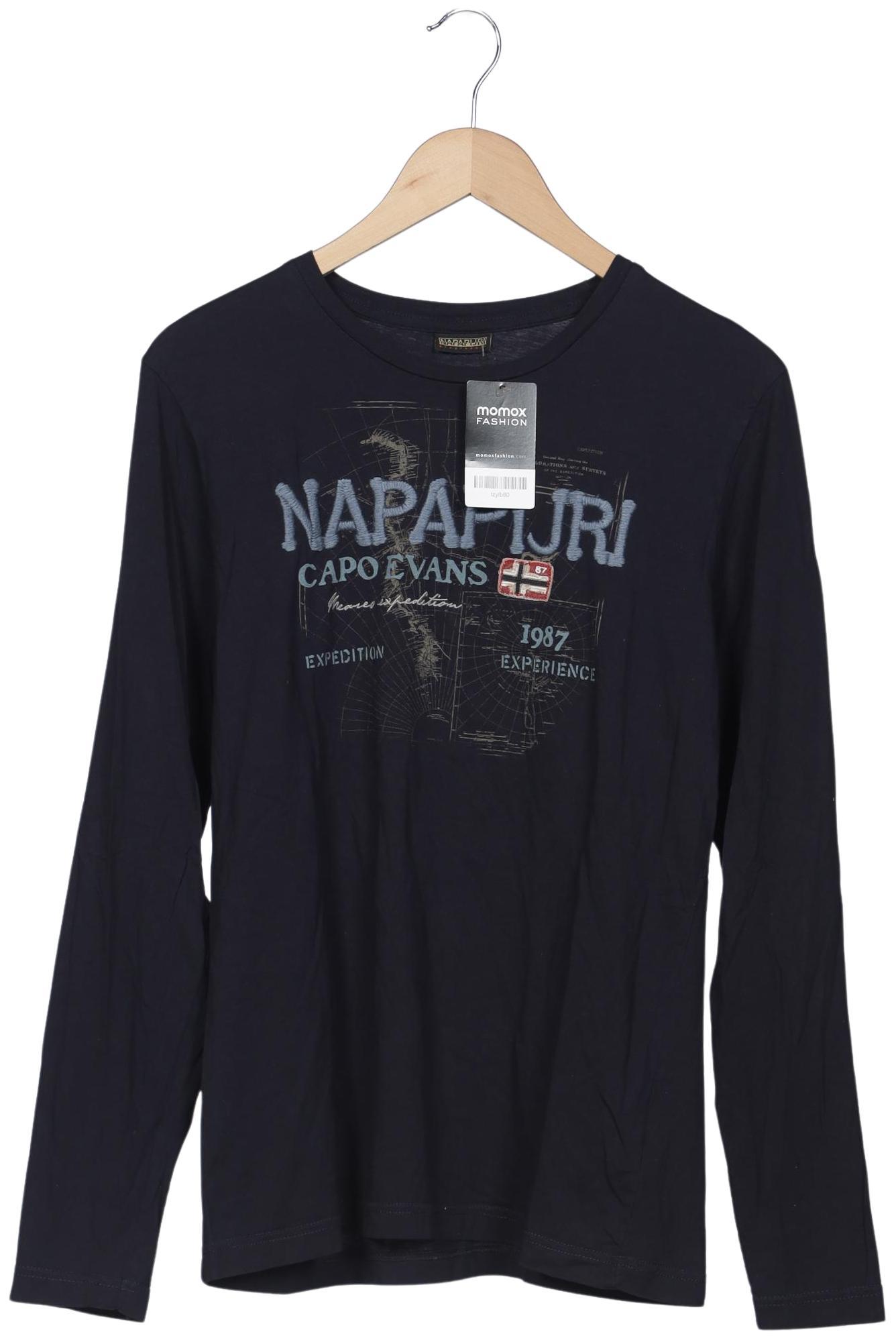 

Napapijri Herren Langarmshirt, marineblau, Gr. 48