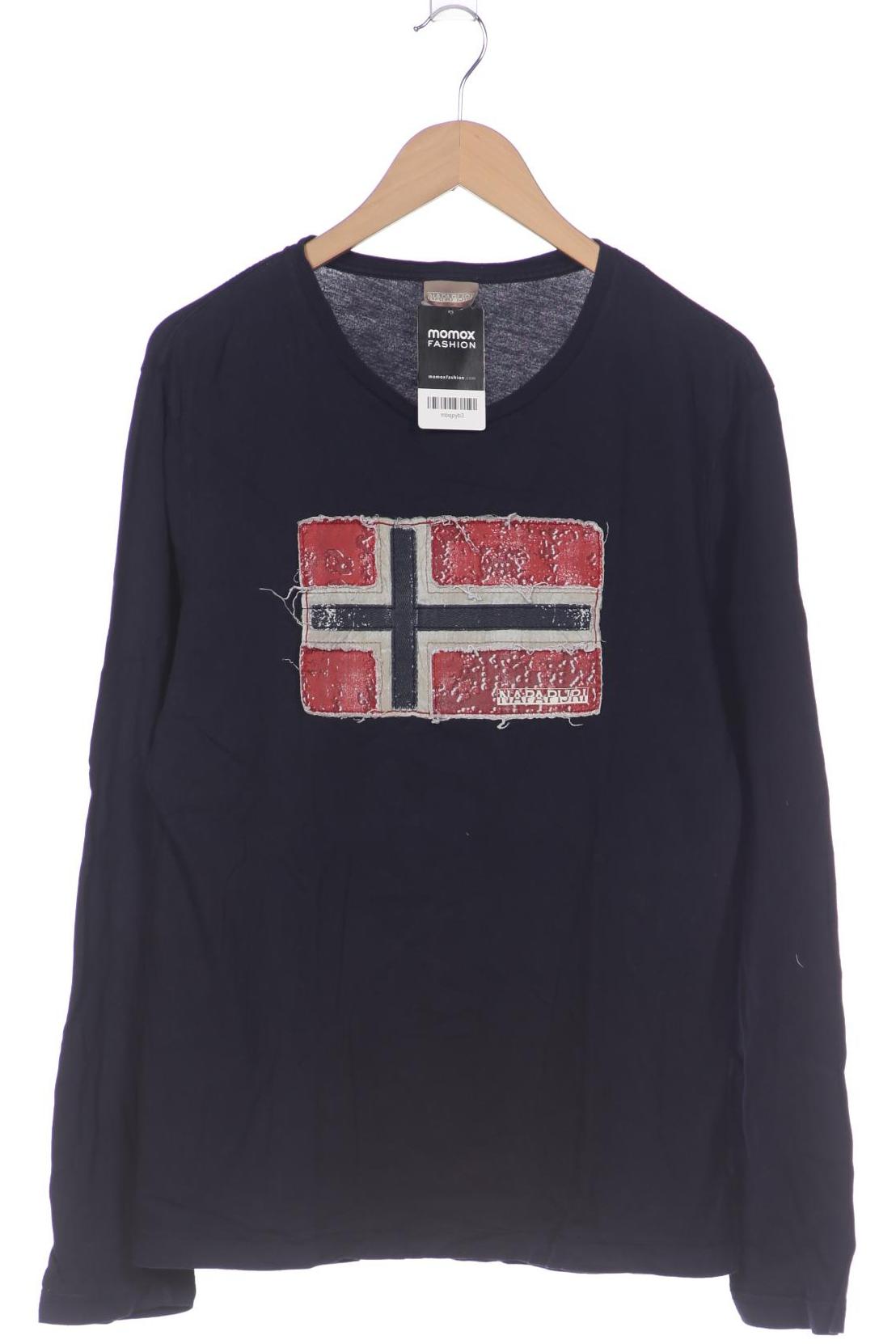 

Napapijri Herren Langarmshirt, marineblau, Gr. 52