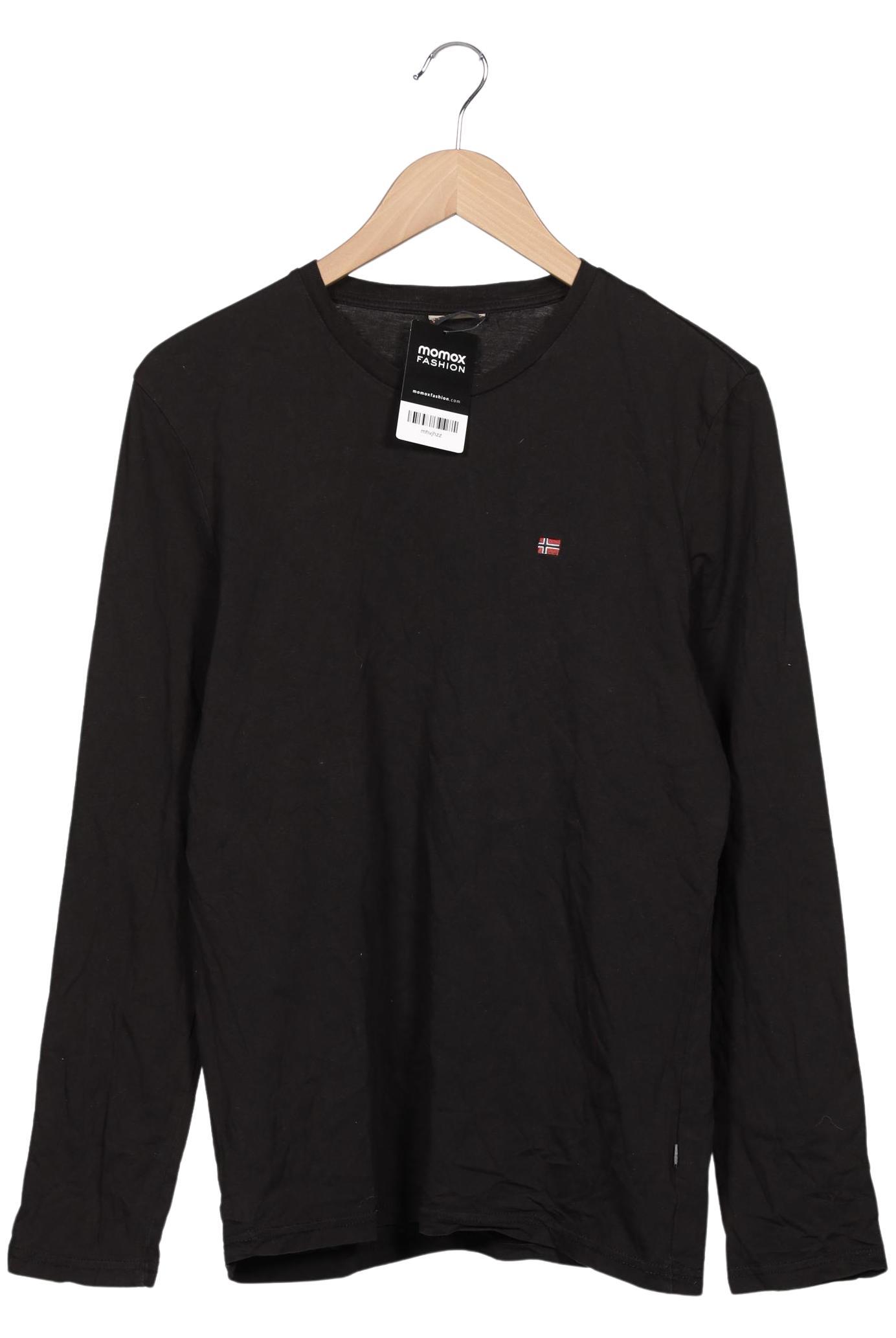 

Napapijri Herren Langarmshirt, schwarz, Gr. 52