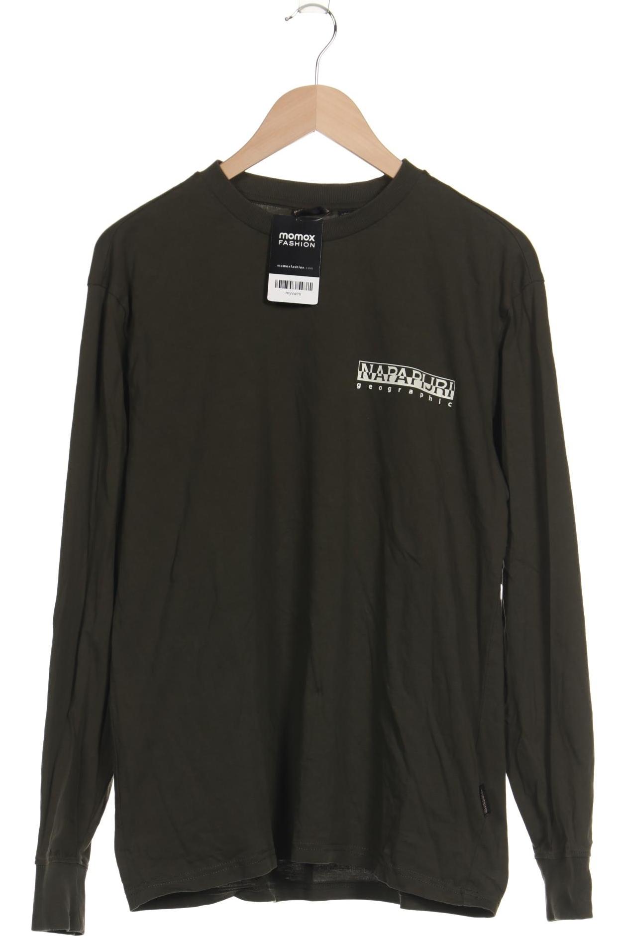

Napapijri Herren Langarmshirt, grün, Gr. 46