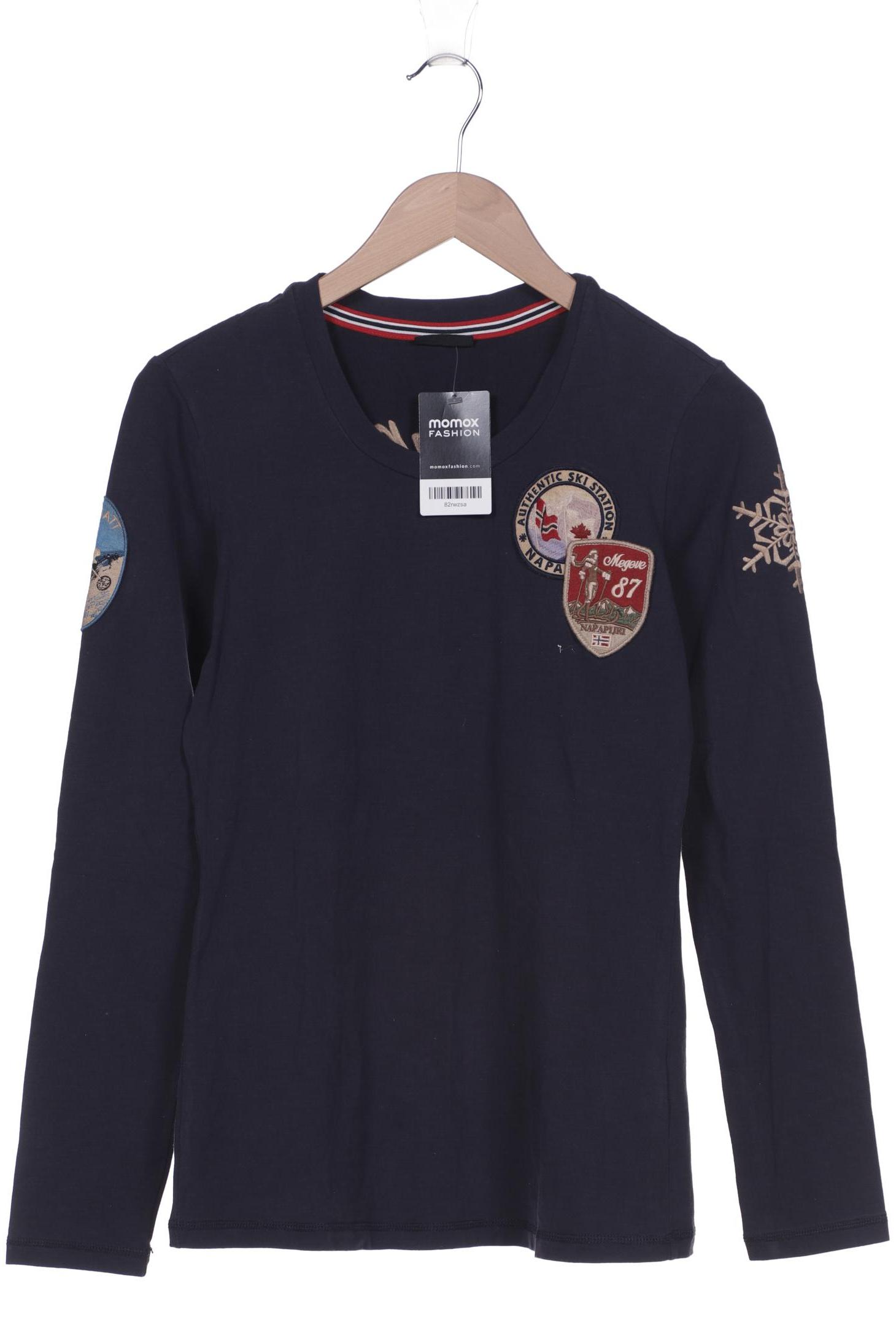 

Napapijri Herren Langarmshirt, marineblau, Gr. 52