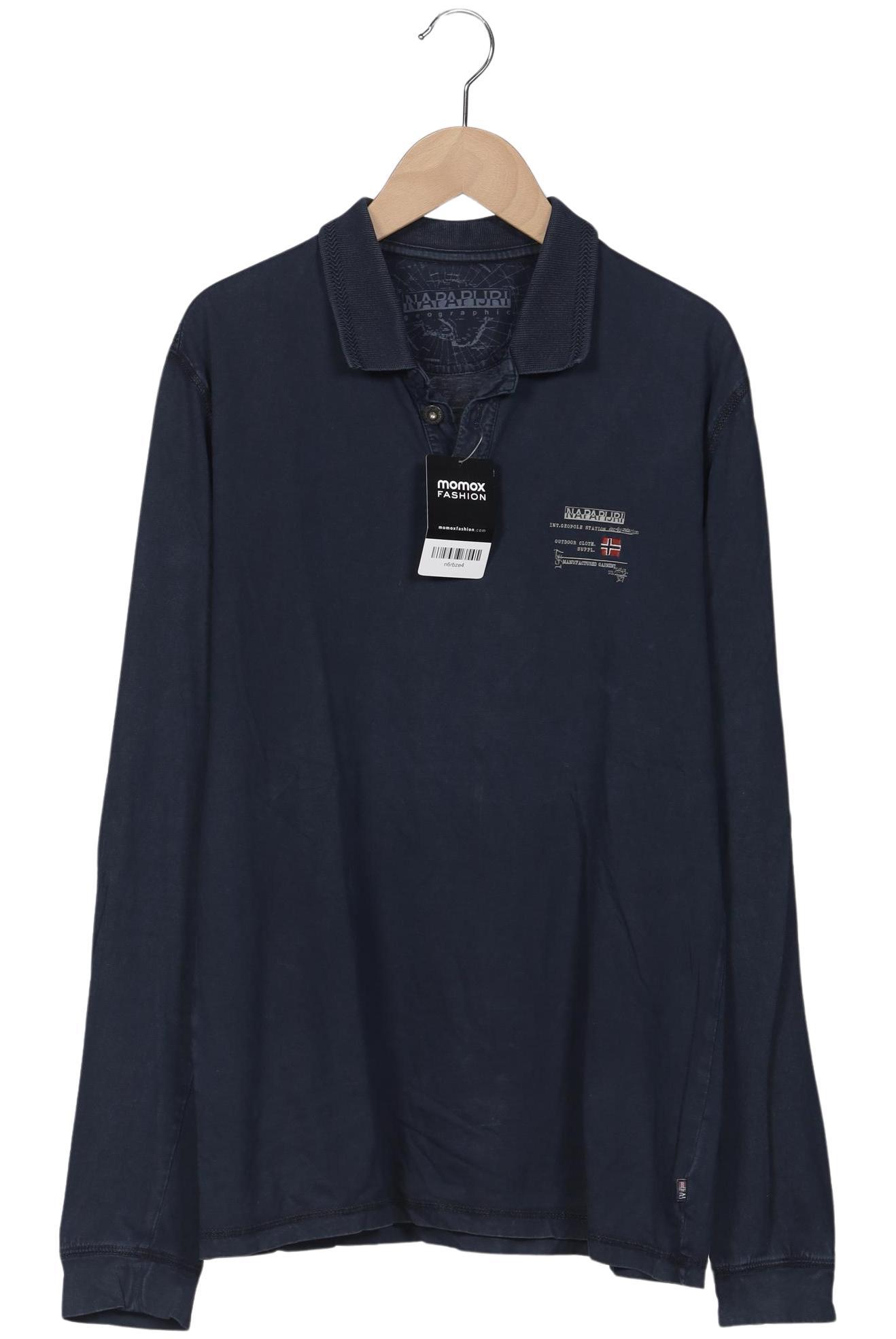 

Napapijri Herren Langarmshirt, marineblau, Gr. 48