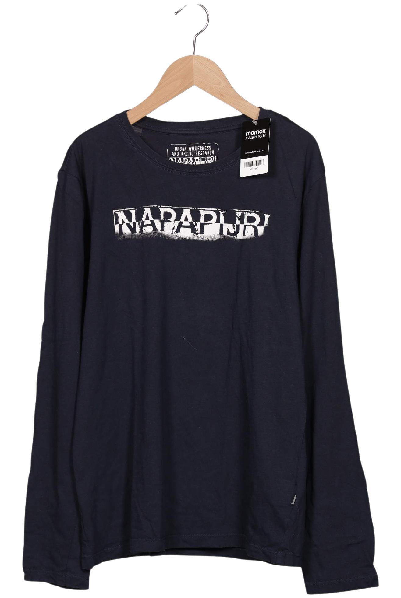 

Napapijri Herren Langarmshirt, marineblau, Gr. 48
