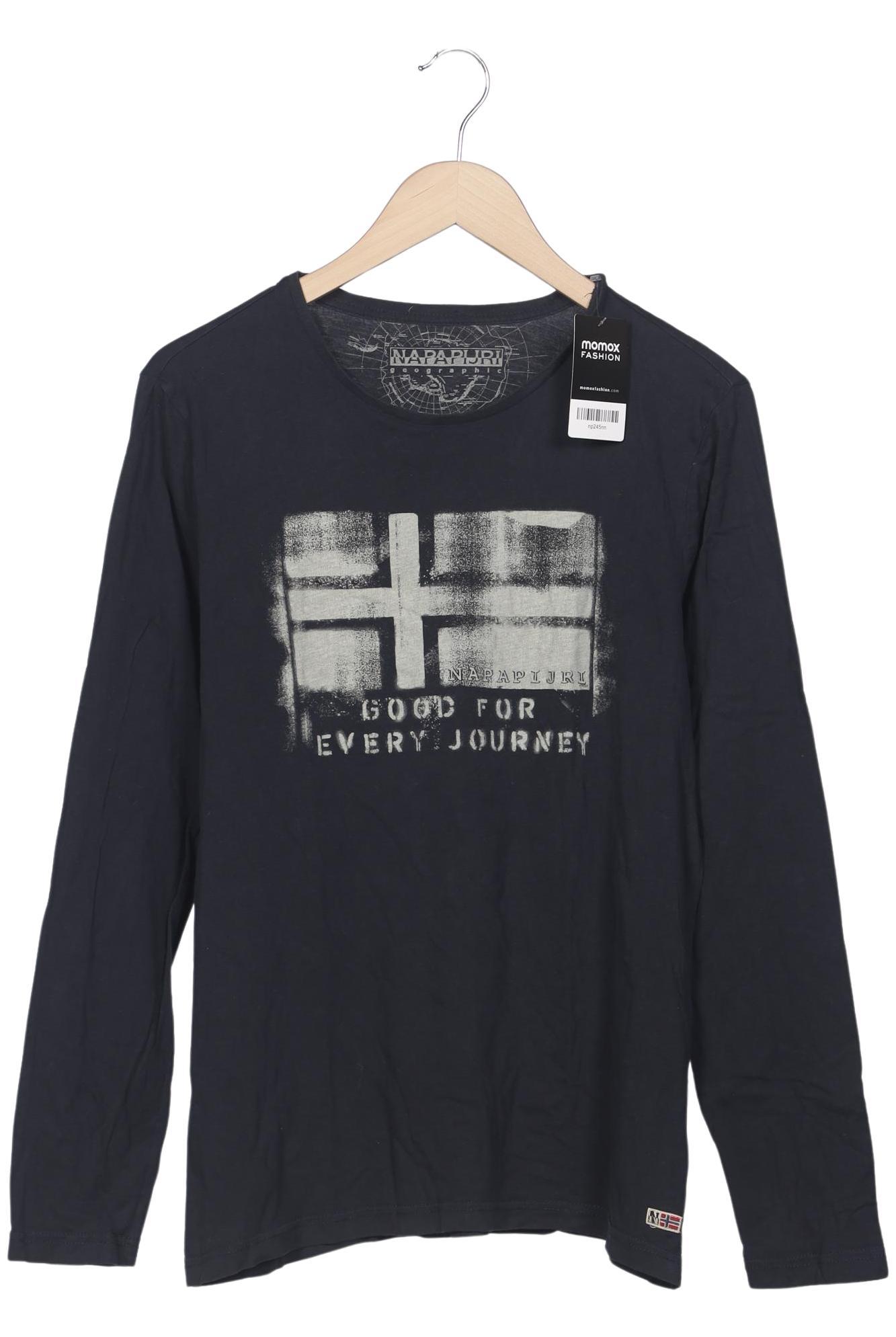 

Napapijri Herren Langarmshirt, marineblau, Gr. 48