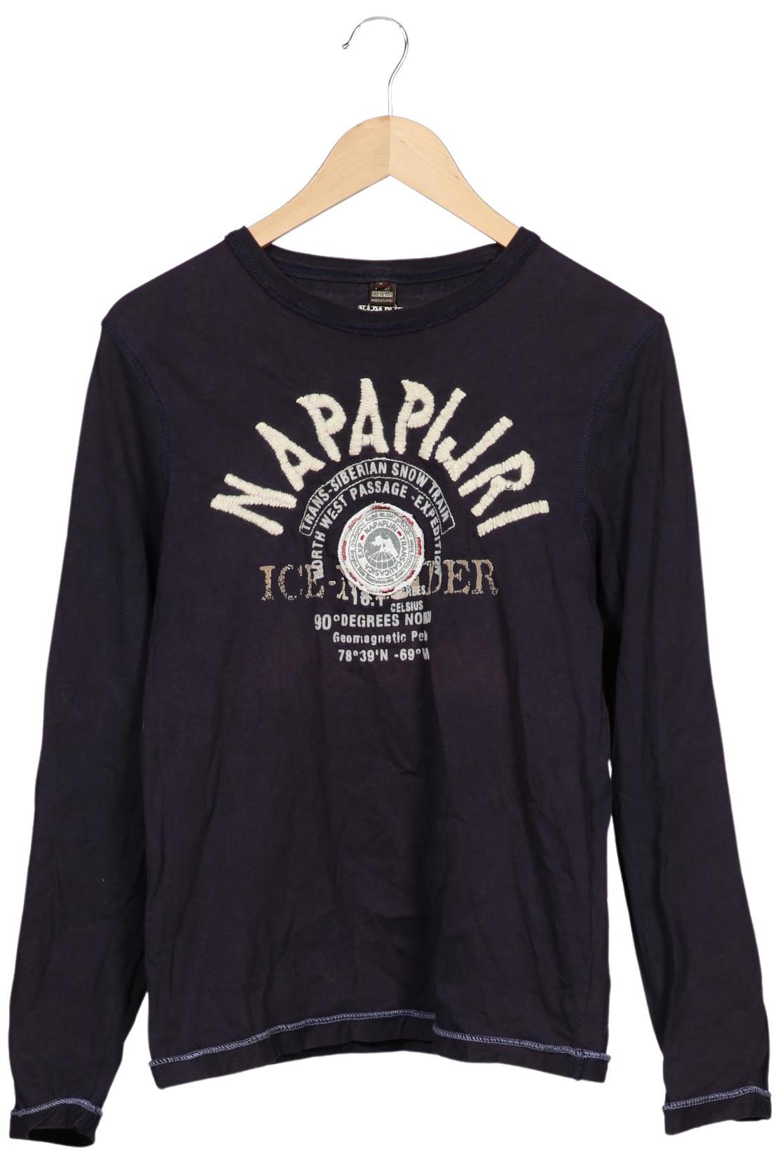 

Napapijri Herren Langarmshirt, marineblau, Gr. 46
