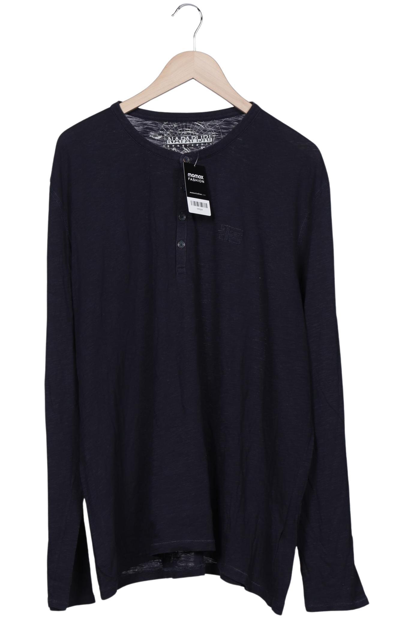 

Napapijri Herren Langarmshirt, marineblau, Gr. 58
