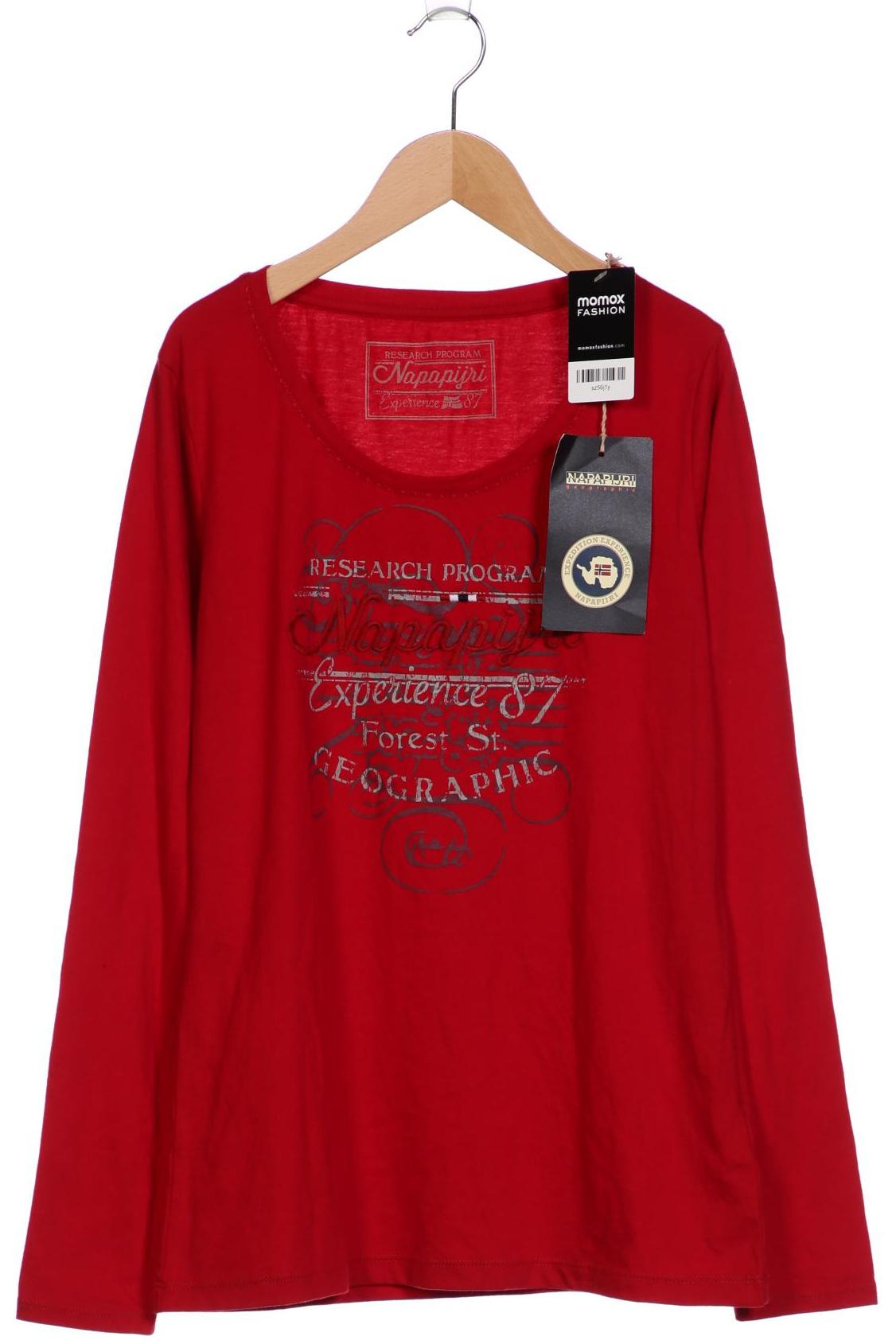 

Napapijri Herren Langarmshirt, rot, Gr. 52