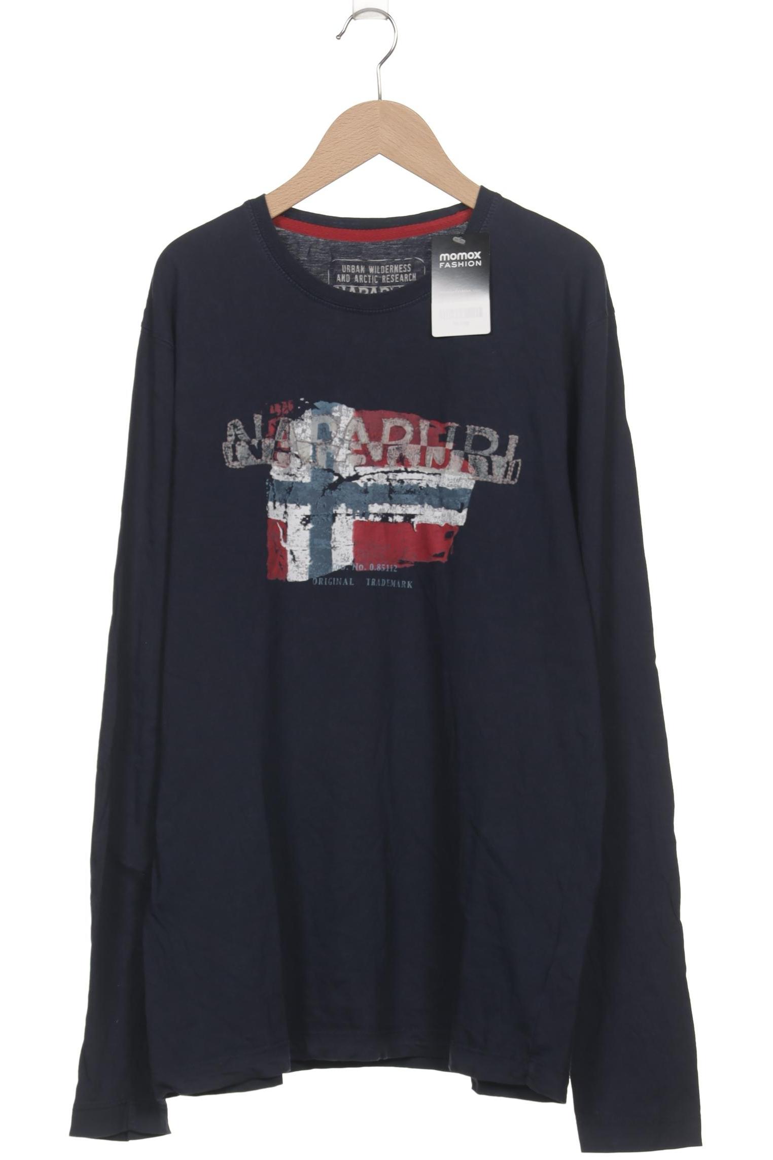

Napapijri Herren Langarmshirt, marineblau, Gr. 52